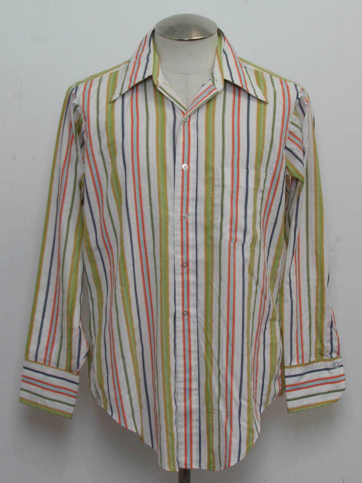 1970's Shirt (Kent Collection): 70s -Kent Collection- Mens white ...