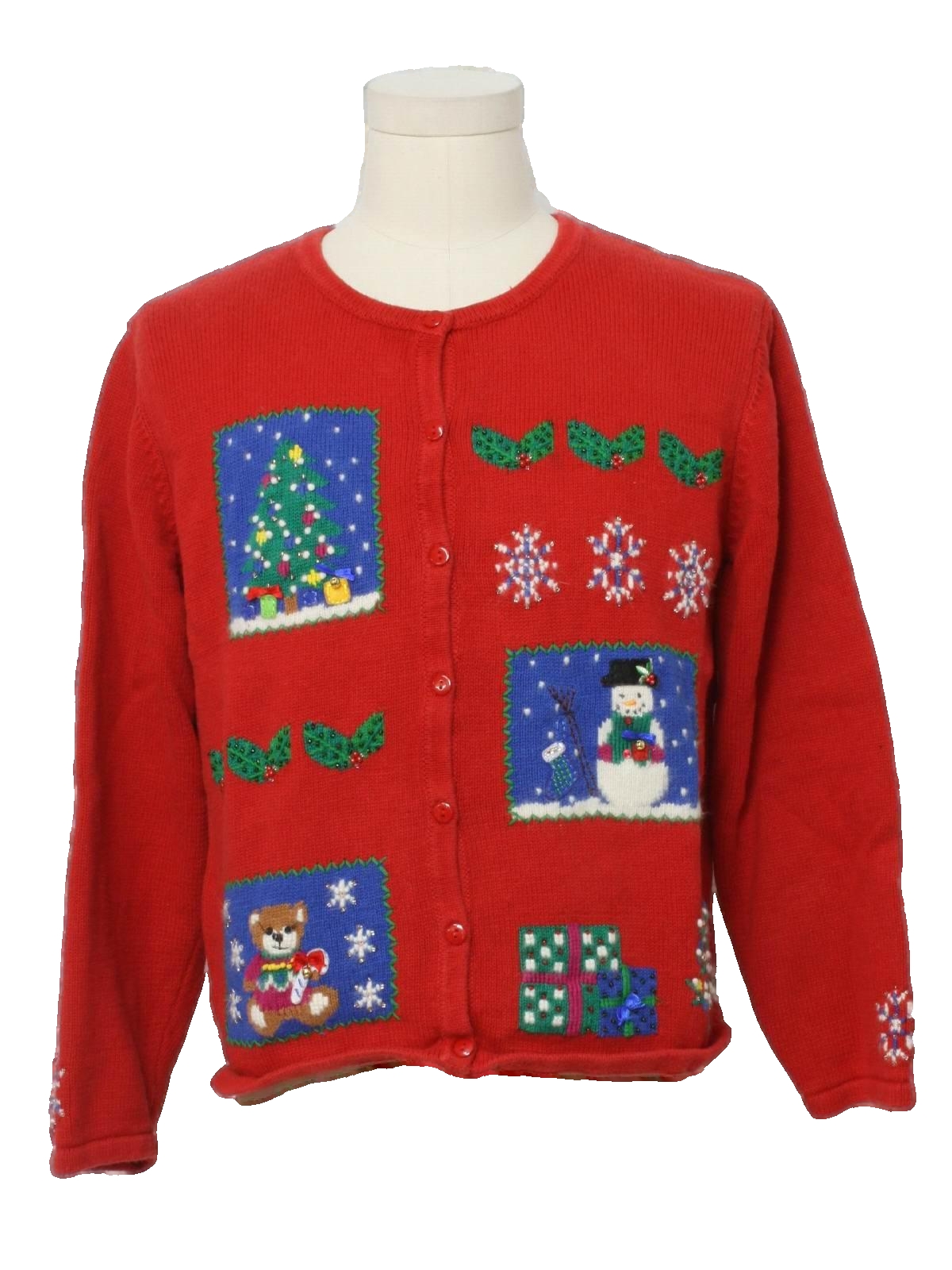 Womens Ugly Christmas Sweater: -Classics by Marisa Christina- Womens ...