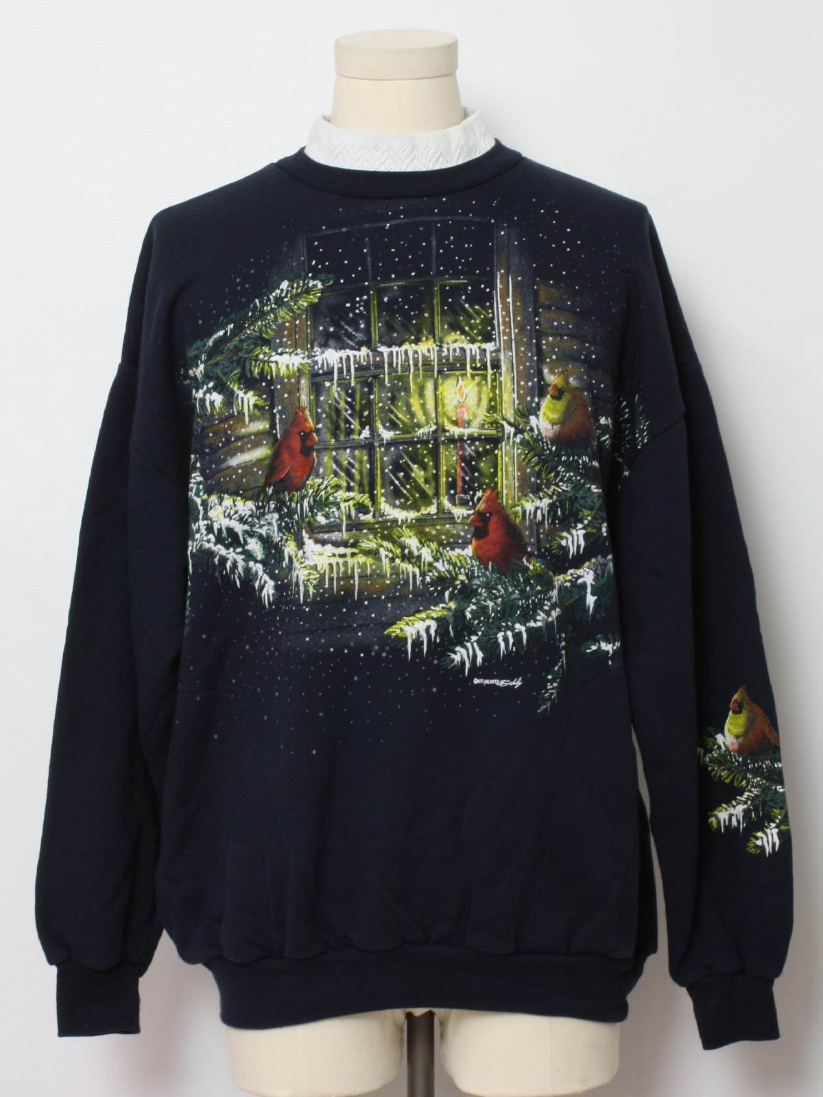 Vintage Totally 80s Ugly Christmas Sweatshirt: -Art Unlimited- Unisex ...