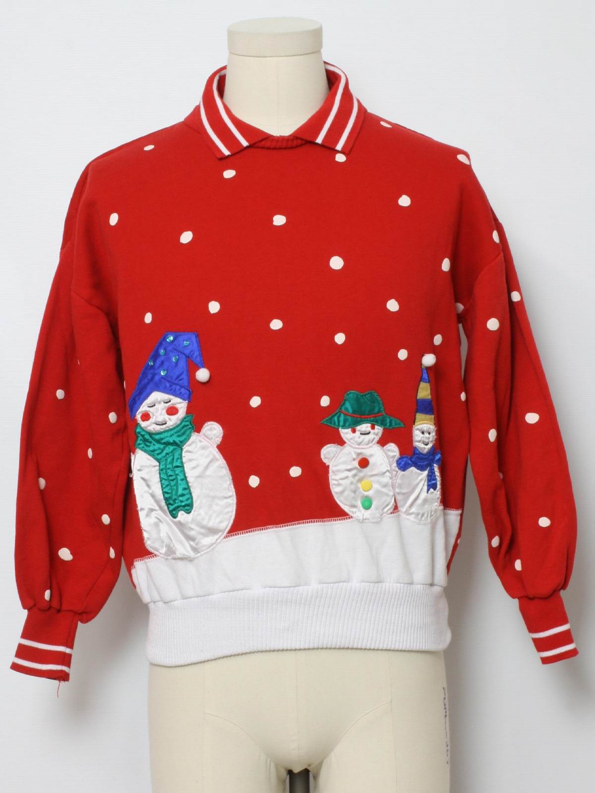 Womens Ugly Christmas Sweatshirt: -The Christmas Card Collection ...