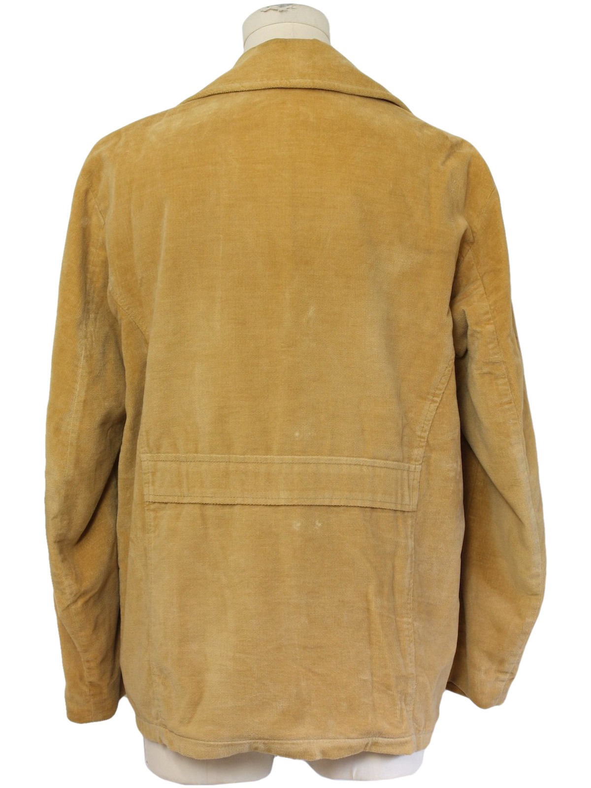 1970s Vintage Jacket: 70s -Penneys Towncraft- Mens honey tan cotton ...