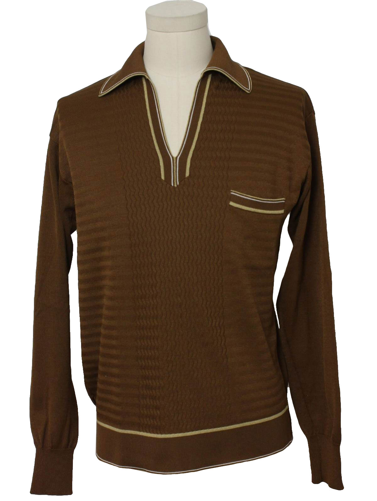 mocha brown shirt