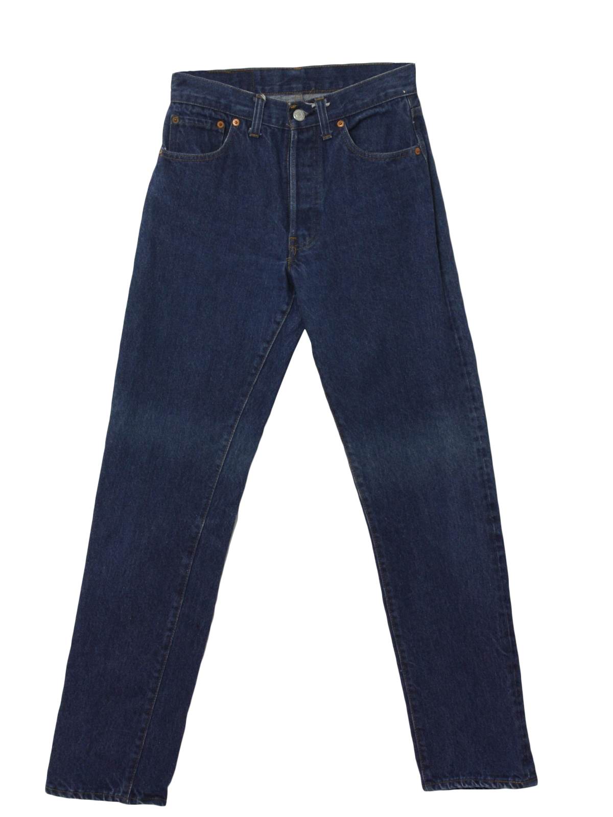 Levis Eighties Vintage Pants: 80s -Levis- Mens faded blue cotton denim ...