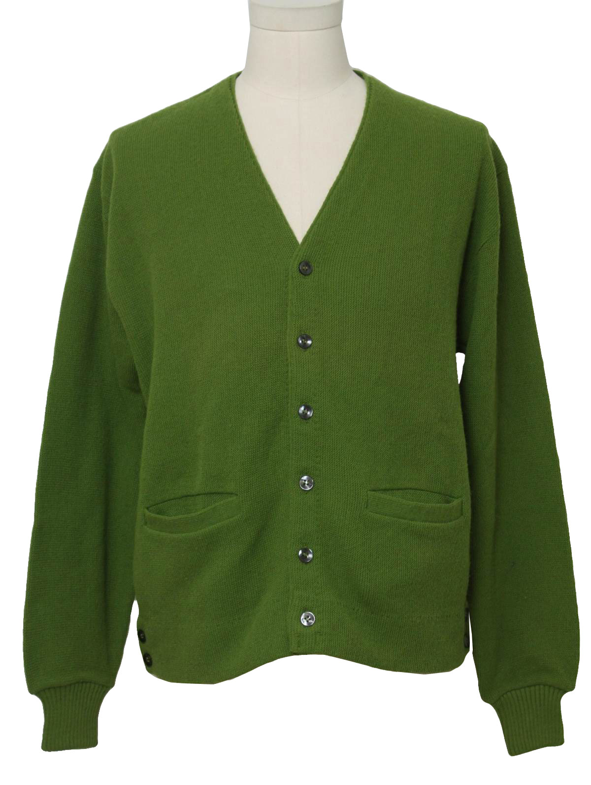 Grant Crest 1960s Vintage Caridgan Sweater: 60s -Grant Crest- Mens ...