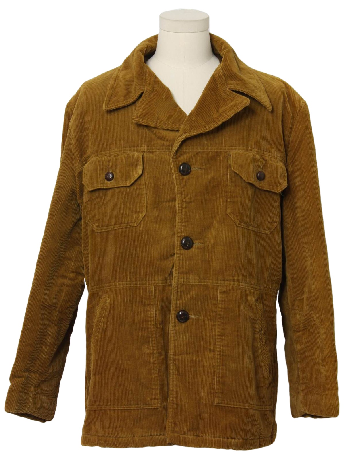 70s Vintage Stahl Urban Jacket: 70s -Stahl Urban- Mens golden brown ...