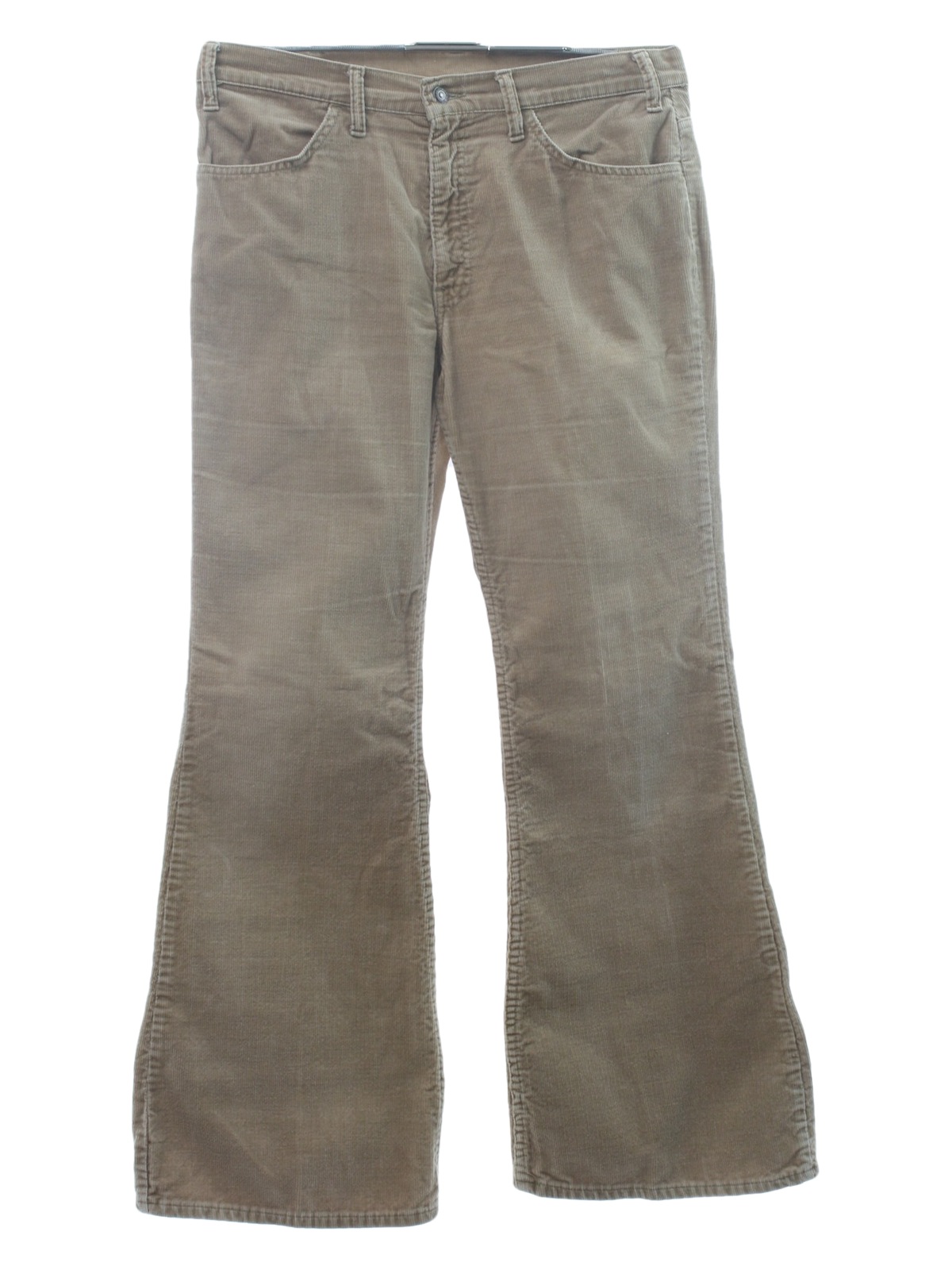 1970's Bellbottom Pants (Levis): 70s -Levis- Mens warm tan cotton ...