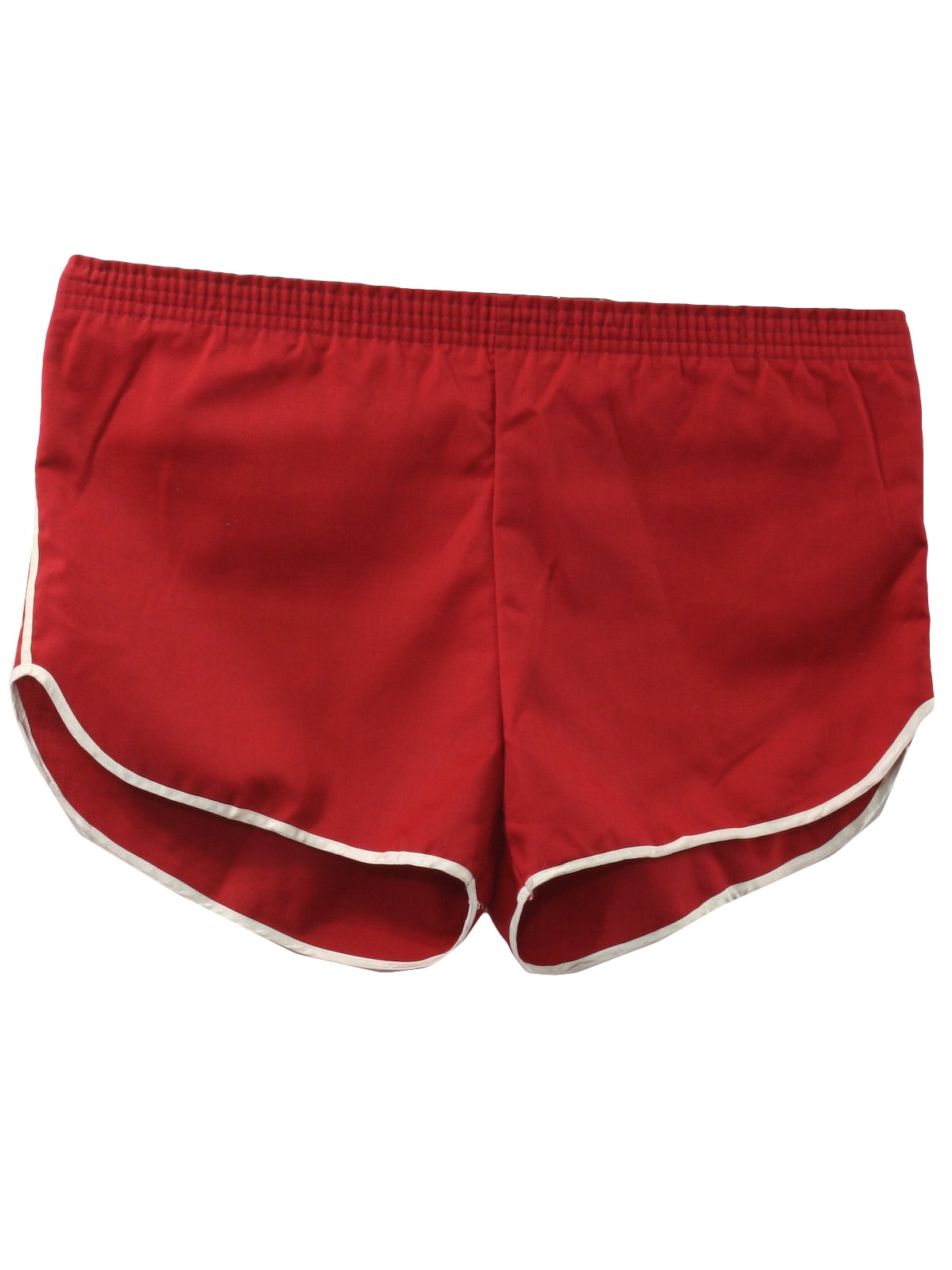 Fabric Label Seventies Vintage Shorts: 70s -Fabric Label- Mens red ...