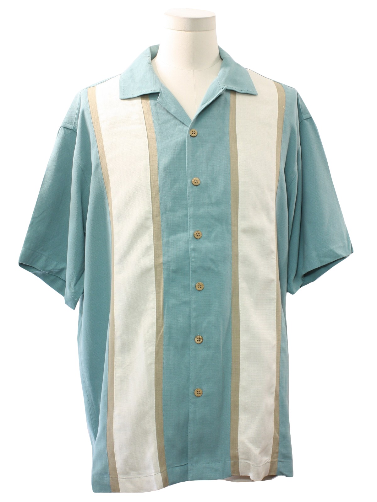 Retro 1990's Shirt (Island Shores) : 90s -Island Shores- Mens sea green ...