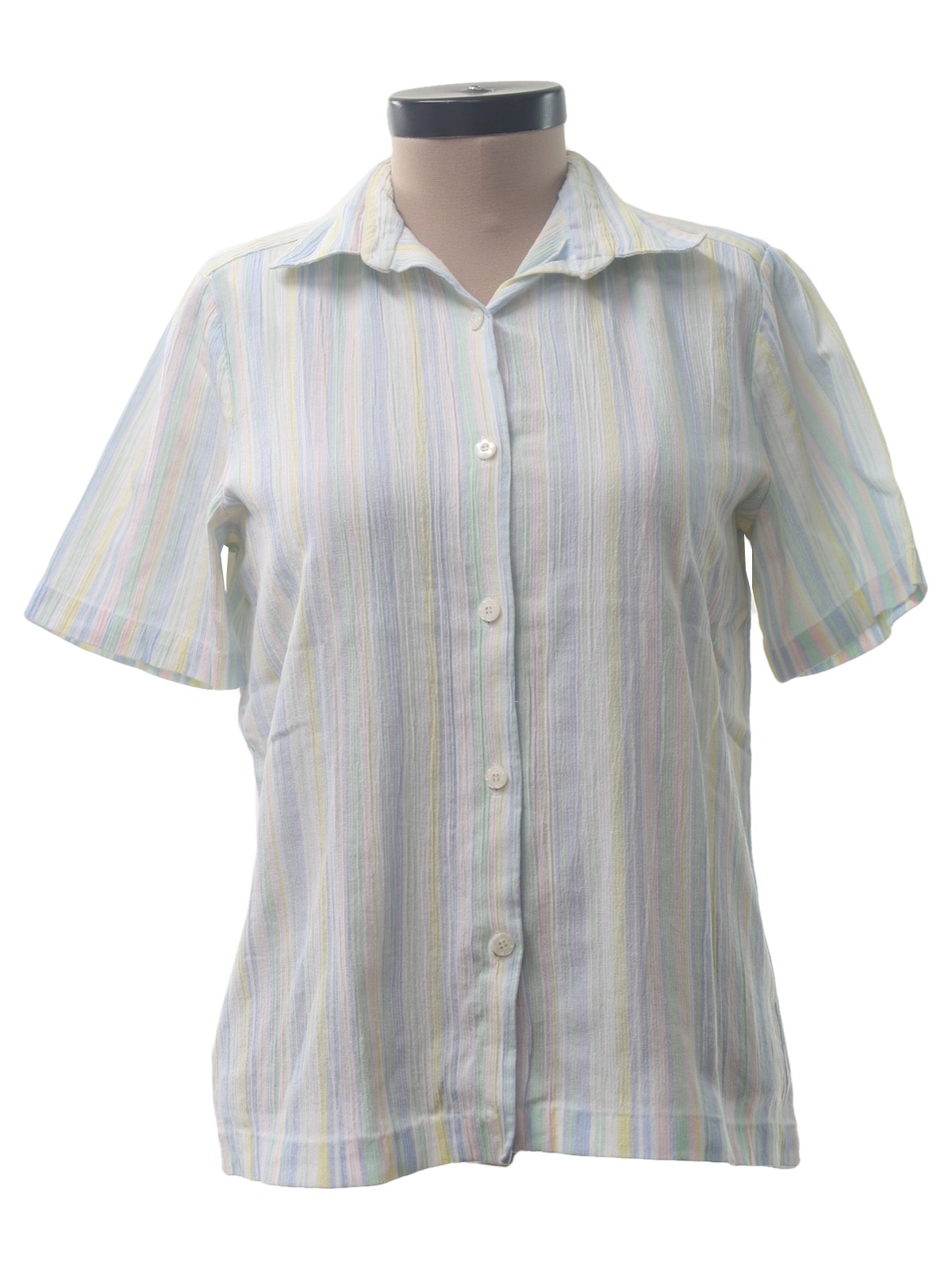 1980s Alfred Dunner Petite Shirt: 80s -Alfred Dunner Petite- Womens ...