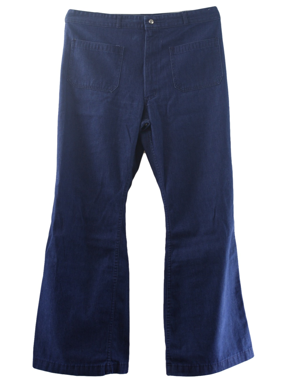 Vintage Seafarer 1970s Bellbottom Pants: 70s -Seafarer- Mens dark blue ...
