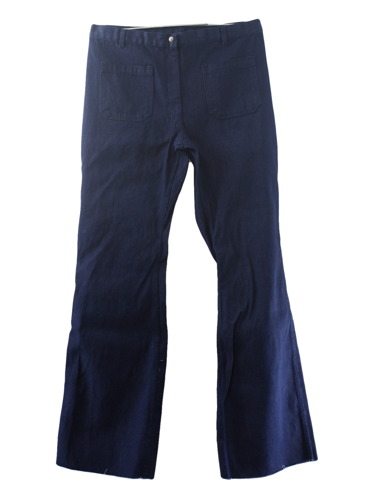 1970's Vintage Seafarer Bellbottom Pants: 70s -Seafarer- Mens dark blue ...