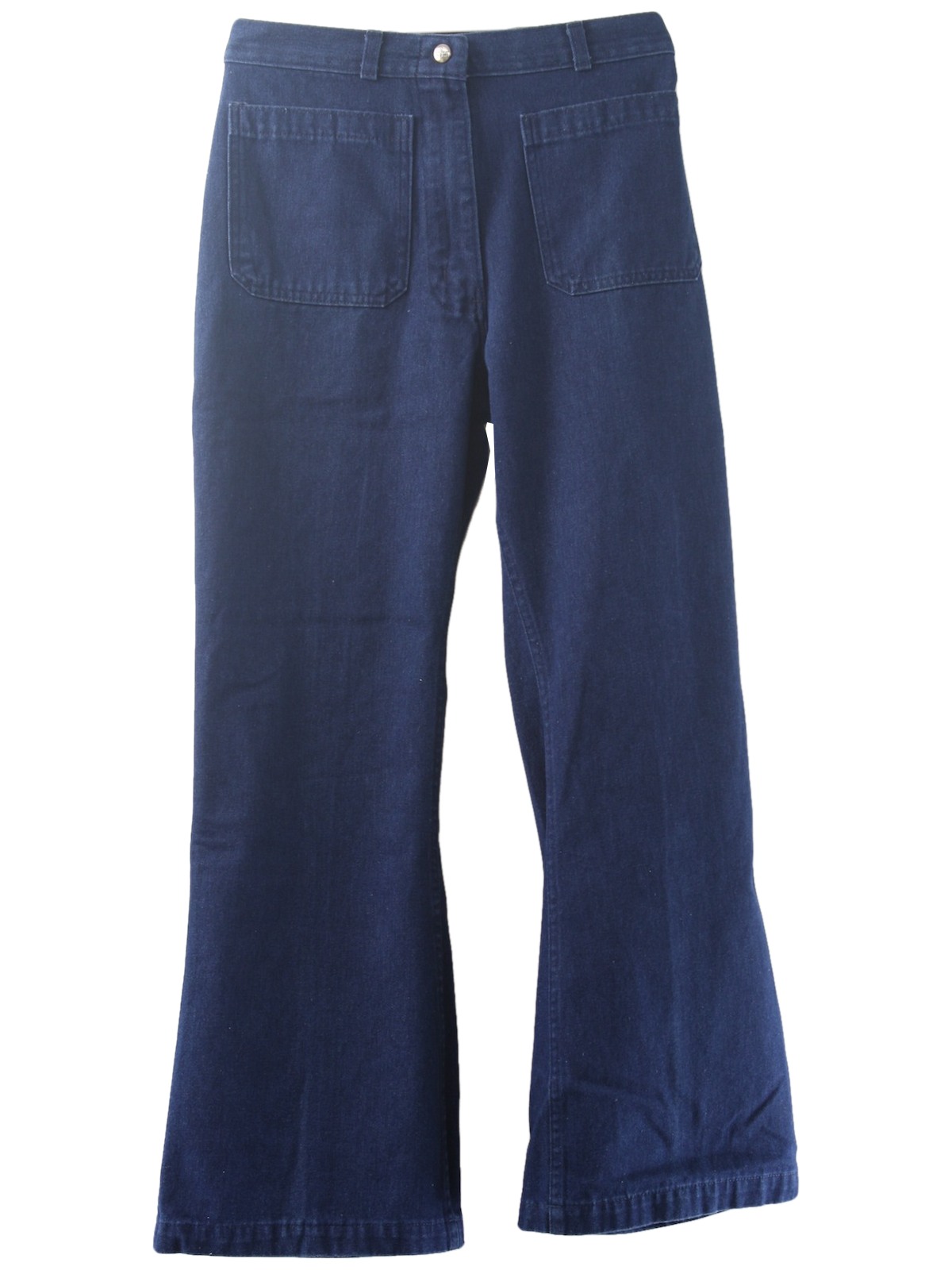 1970's Vintage Seafarer Bellbottom Pants: 70s -Seafarer- Womens dark ...
