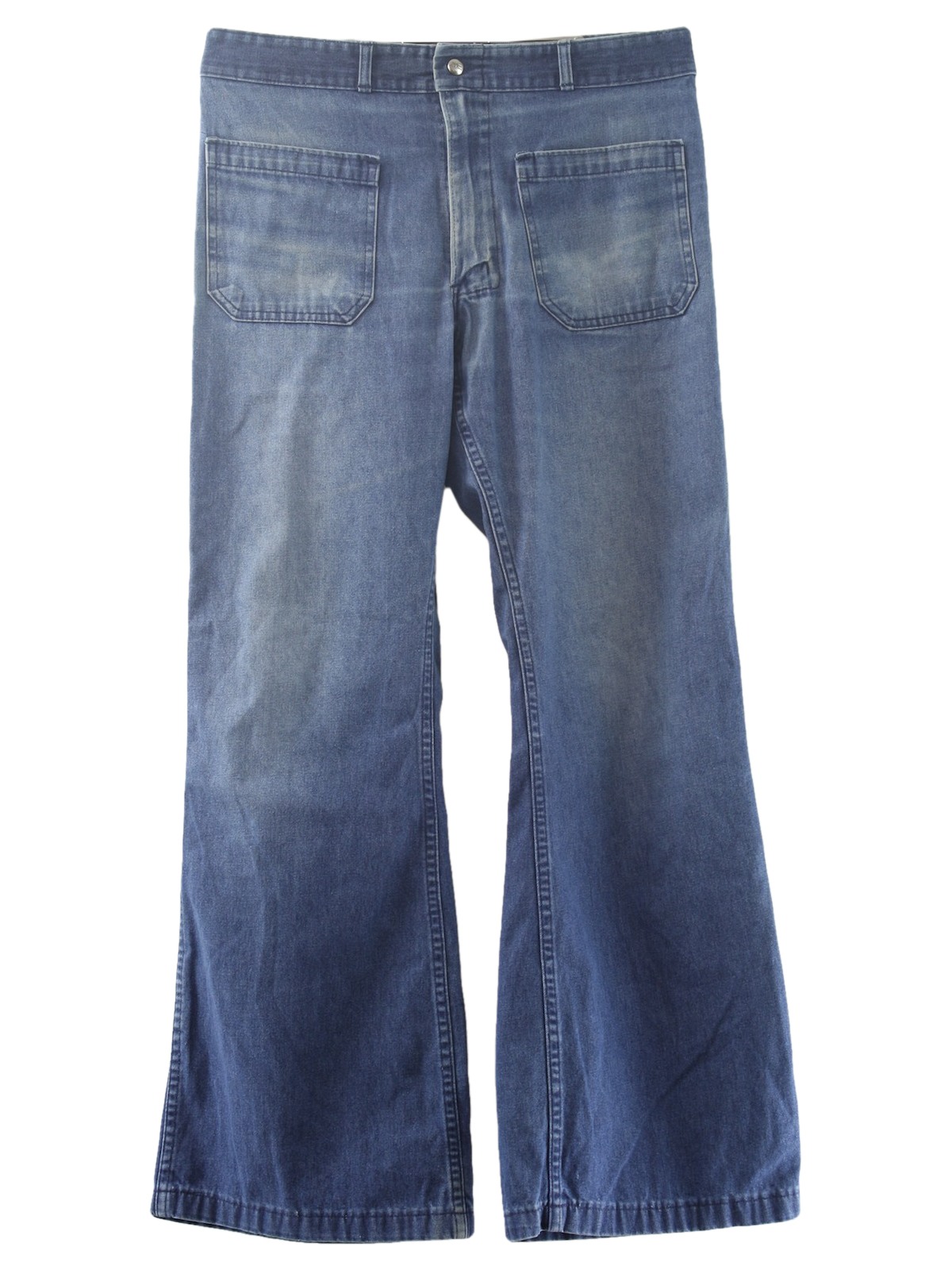 Retro Seventies Bellbottom Pants: 70s -Seafarer- Mens moderately faded ...