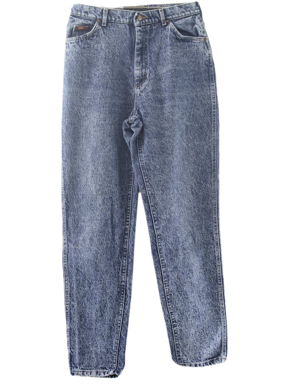 Lee Eighties Vintage Pants: 80s -Lee- Womens dark blue stone washed ...