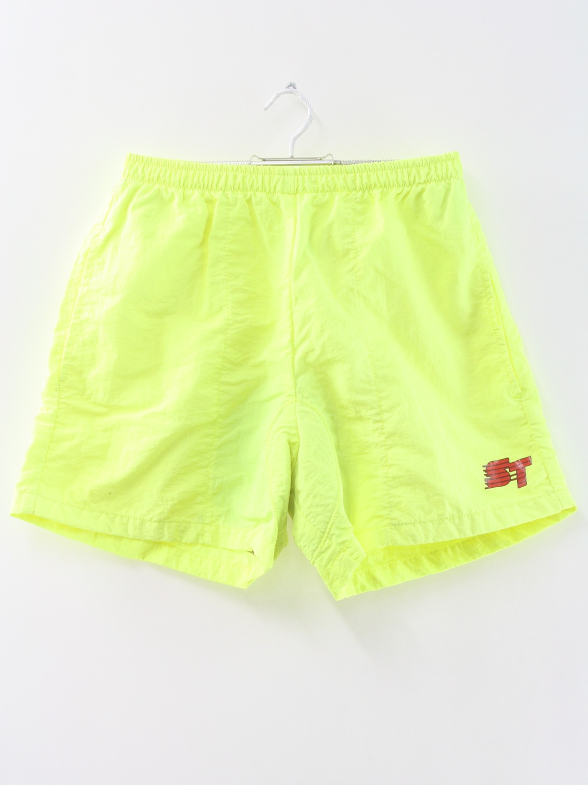 Cycle wear 1980s Vintage Shorts: 80s -Cycle wear- Mens neon yellow ...