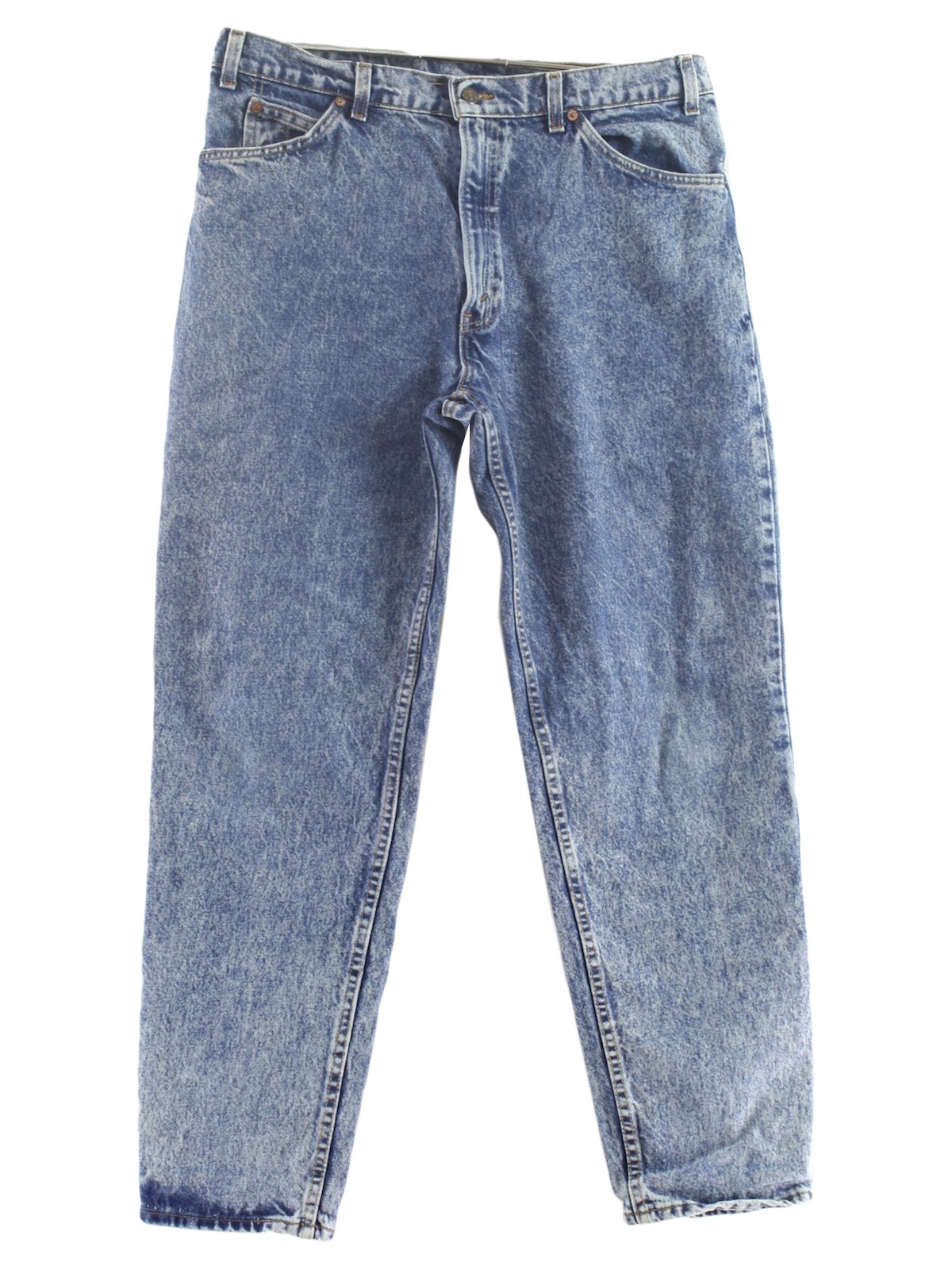 Vintage 90s Pants 90s Levis 350 Made in USA Mens blue