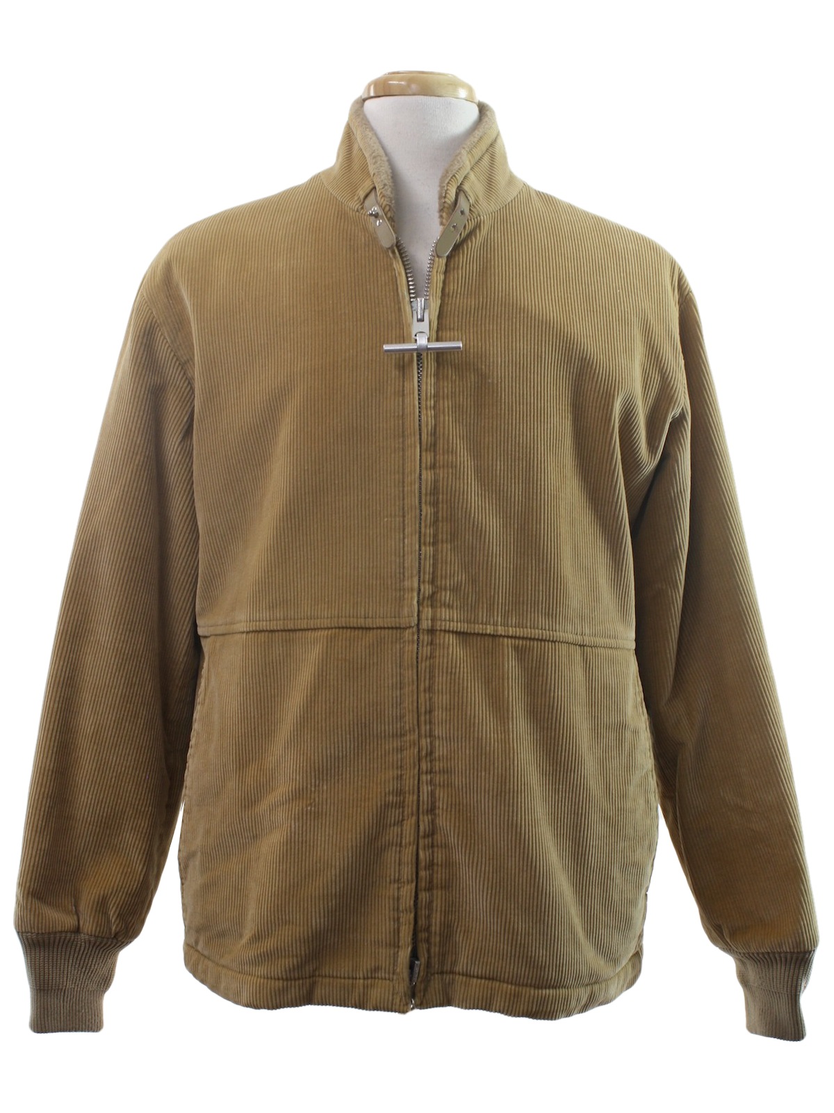 60's Mighty Mac Outerwear Jacket: 60s -Mighty Mac Outerwear- Mens tan ...