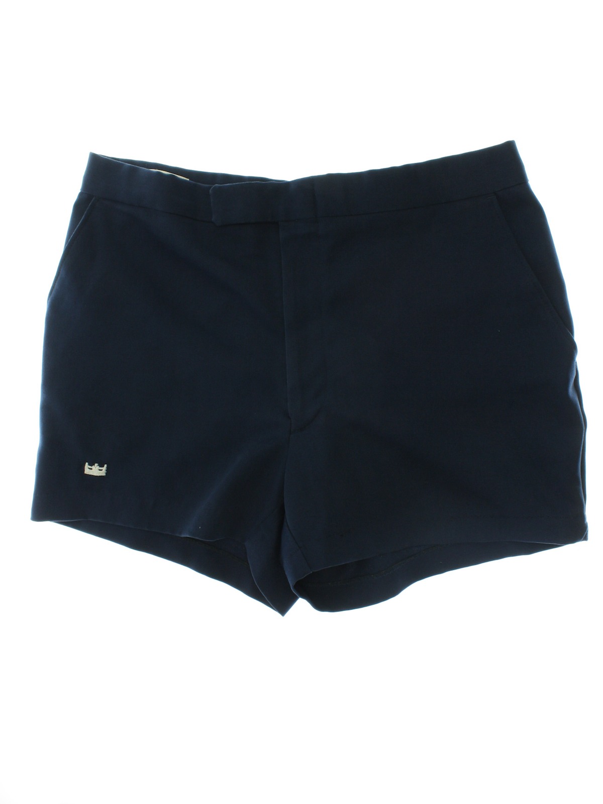 70's Vintage Shorts: 70s -Kings Road- Mens midnight blue background ...
