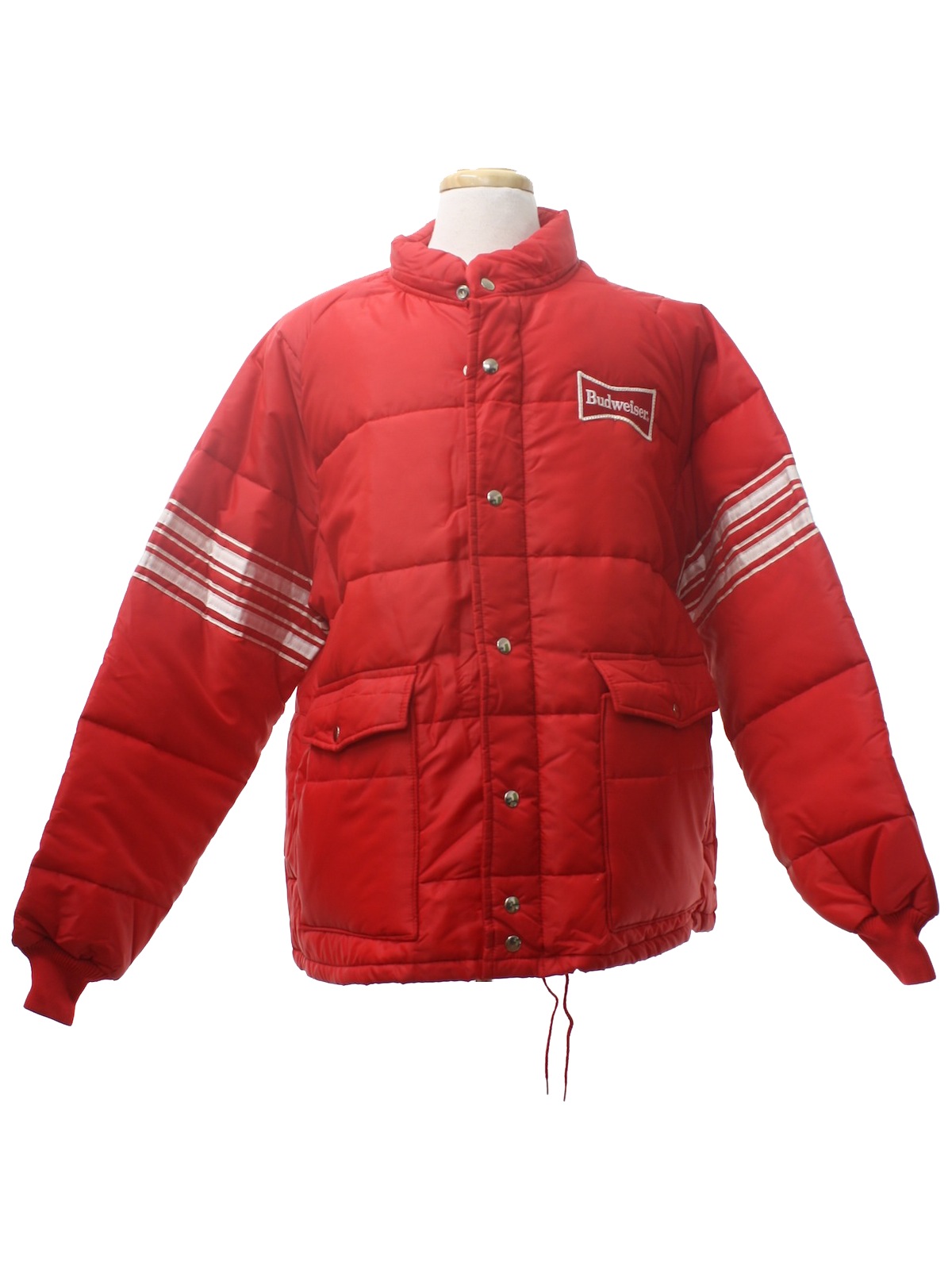 Retro 1980's Jacket (Swingster) : 80s -Swingster- Mens red quilted ...
