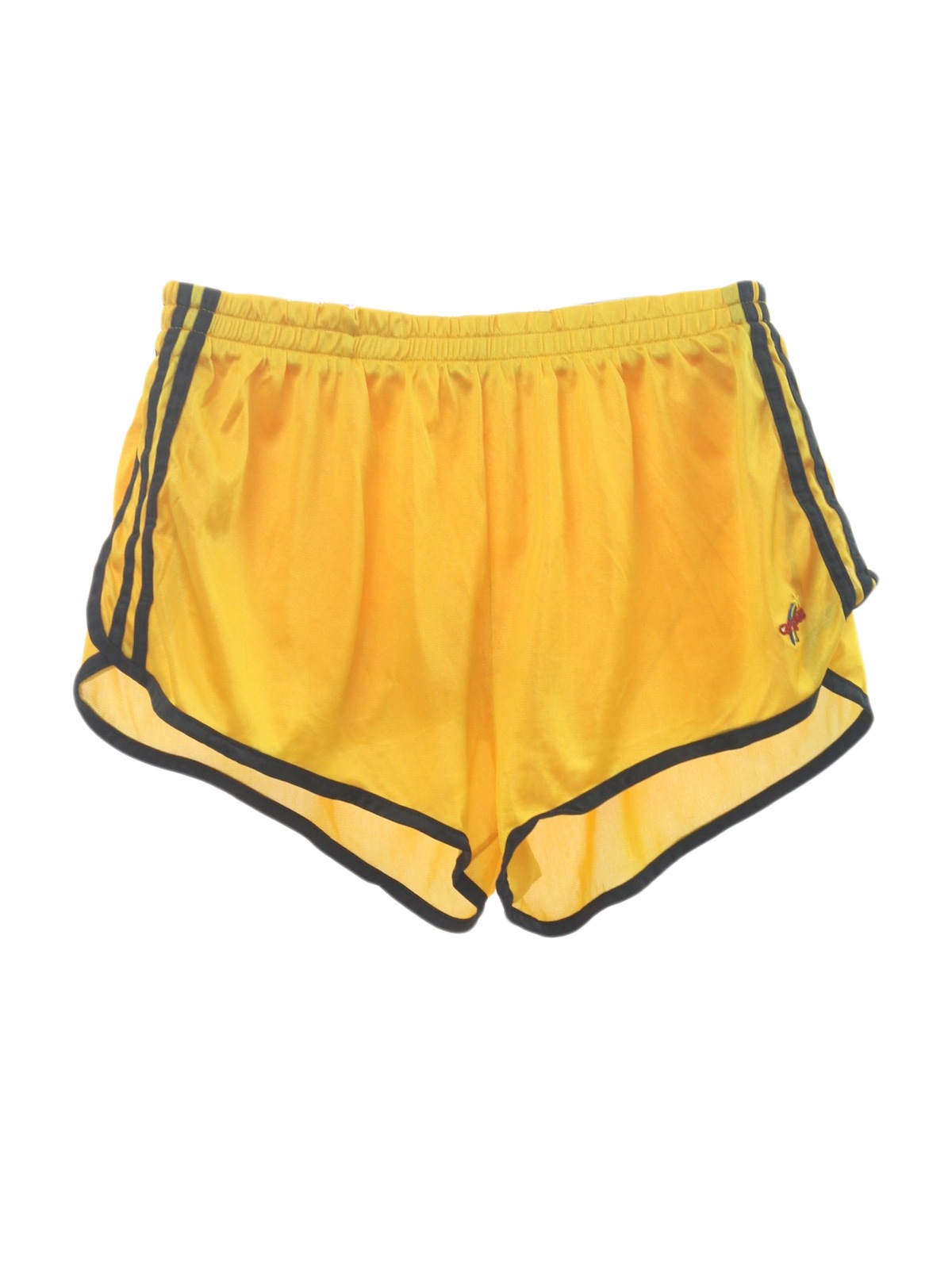 Vintage 1980's Shorts: 80s -Campus- Mens golden yellow background ...