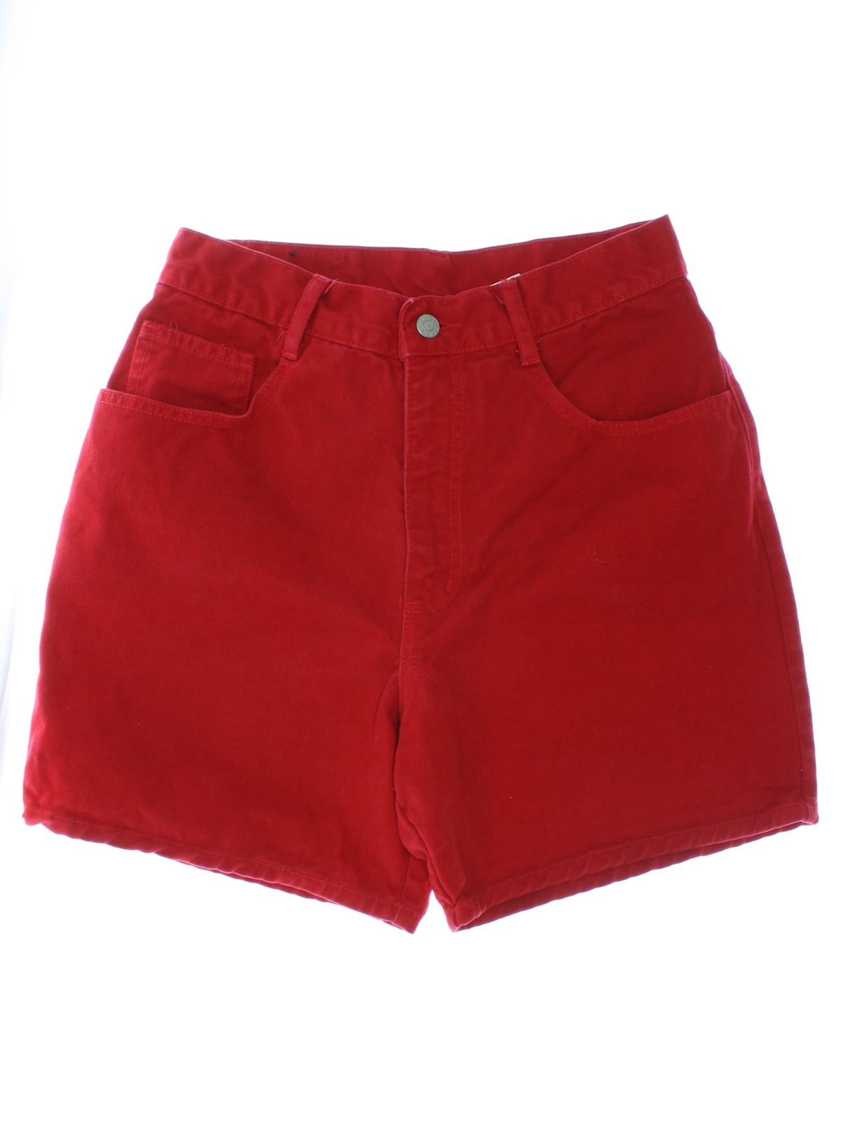 1990's Vintage Waves Shorts: 90s -Waves- Womens red background thick ...