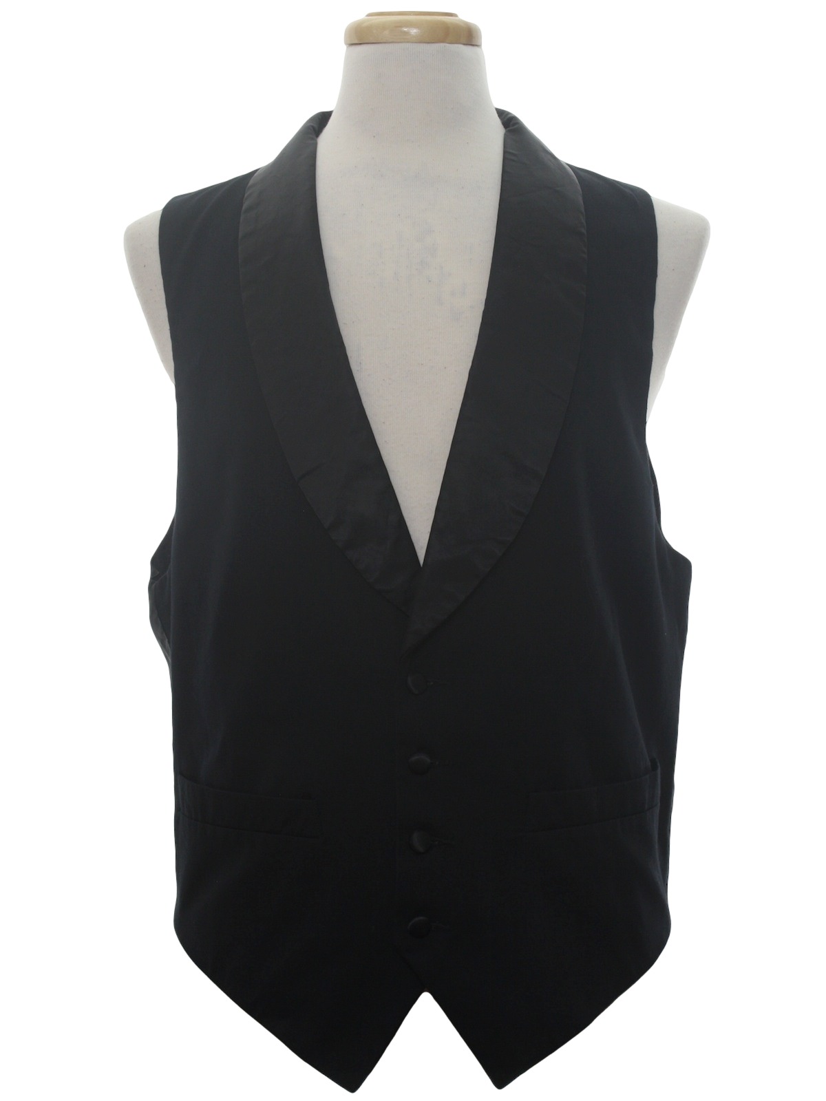 80's Vintage Suit: 80s -Ab so lut- Mens black background nylon lined ...