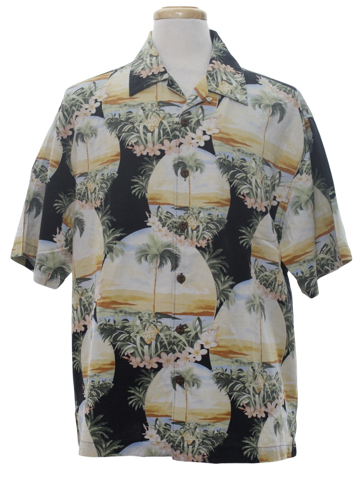 Retro 1990's Hawaiian Shirt (Jamaica Jaxx) : 90s -Jamaica Jaxx- Mens ...