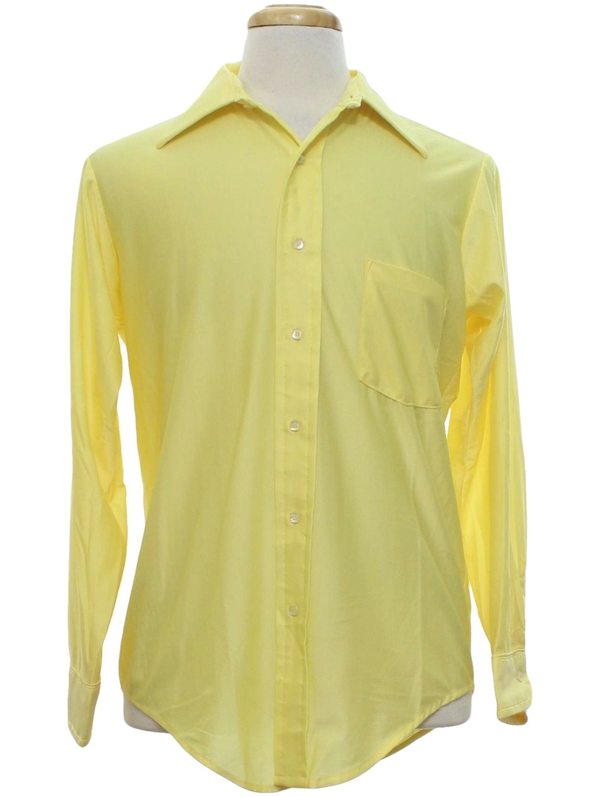 Van Heusen 70's Vintage Disco Shirt: 70s -Van Heusen- Mens shiny bright ...