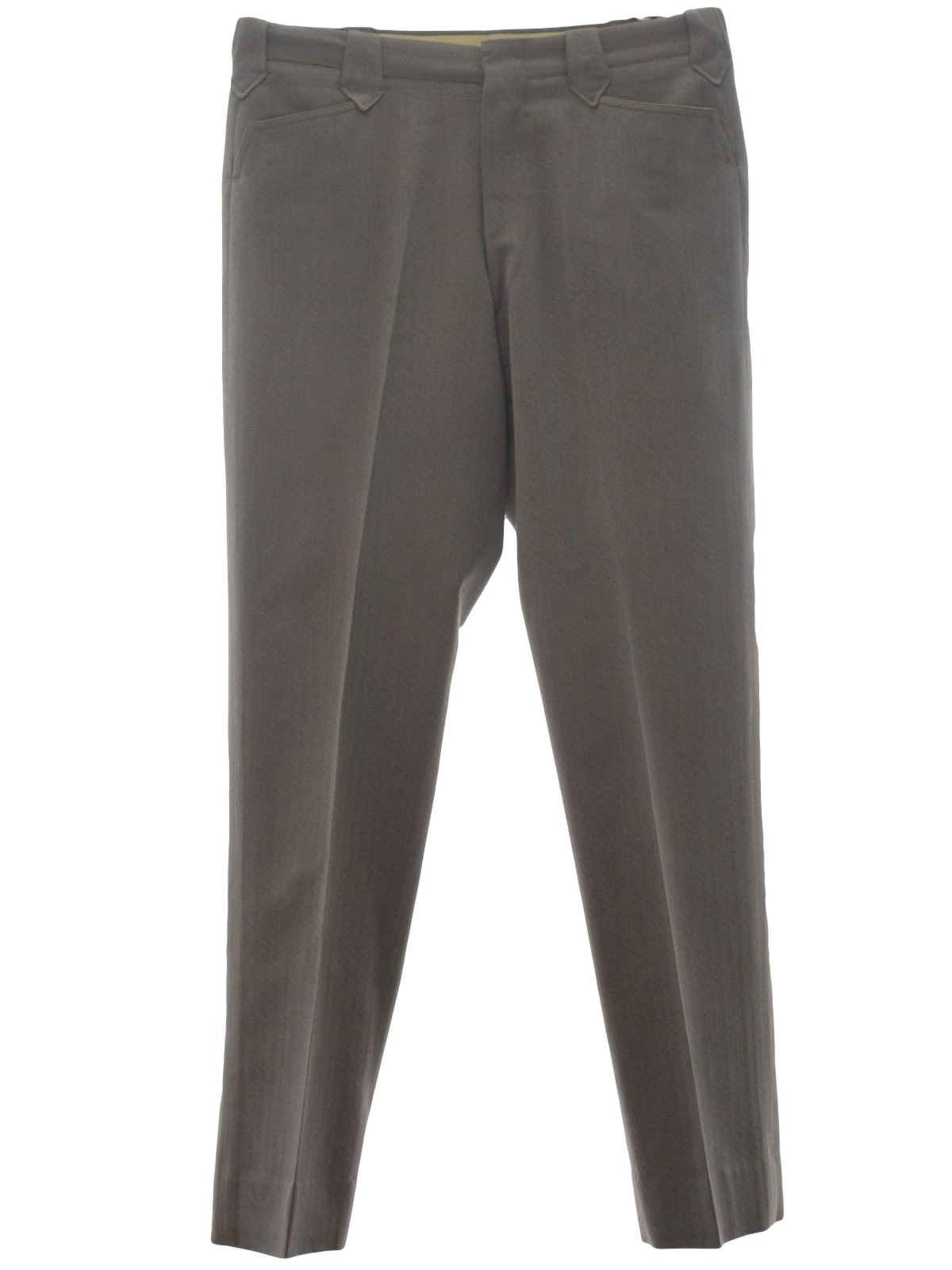 Retro 1960's Pants (Custom Tailored) : 60s -Custom Tailored- Mens tan ...