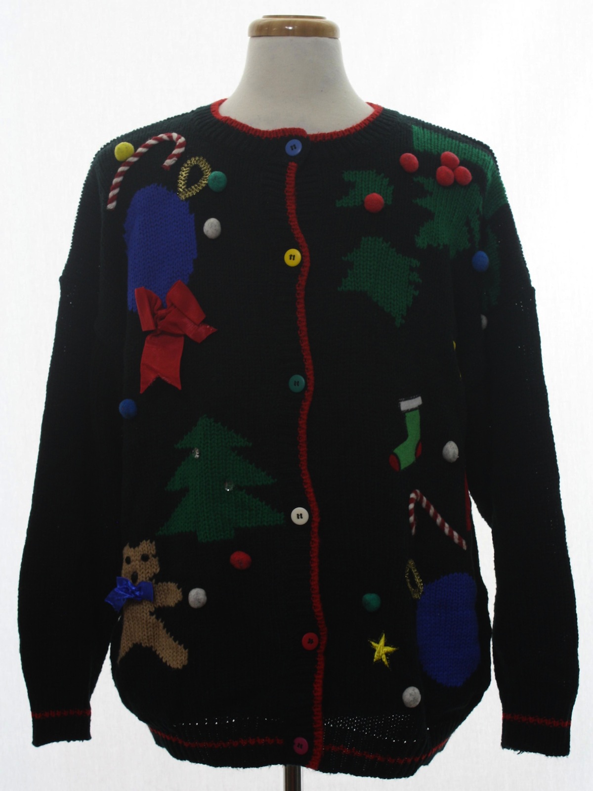 Ugly Christmas Sweater retro look Highgate LTD Womens