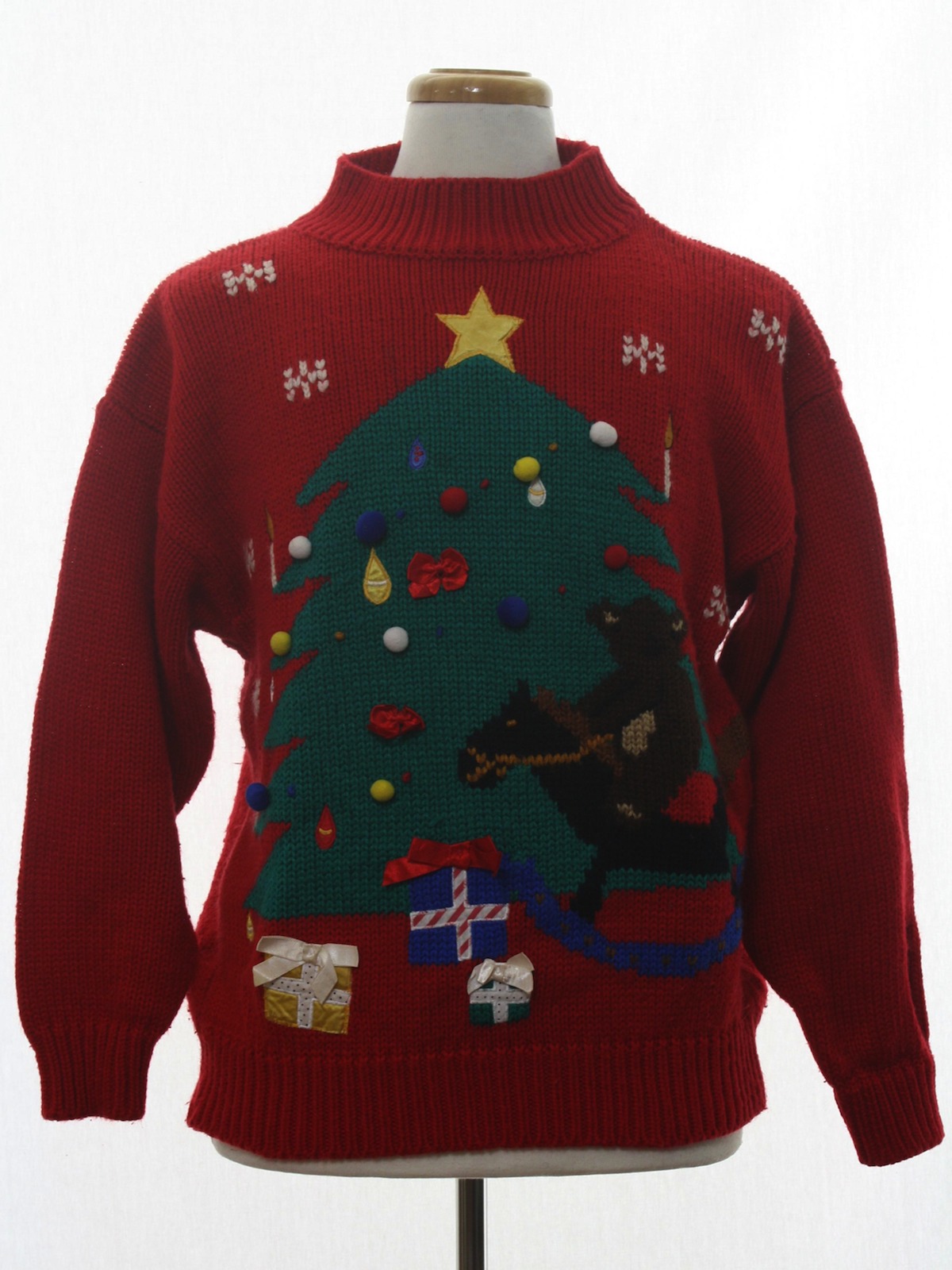 1980s Vintage Ugly Christmas Sweater: 80s authentic vintage -Robinsons ...