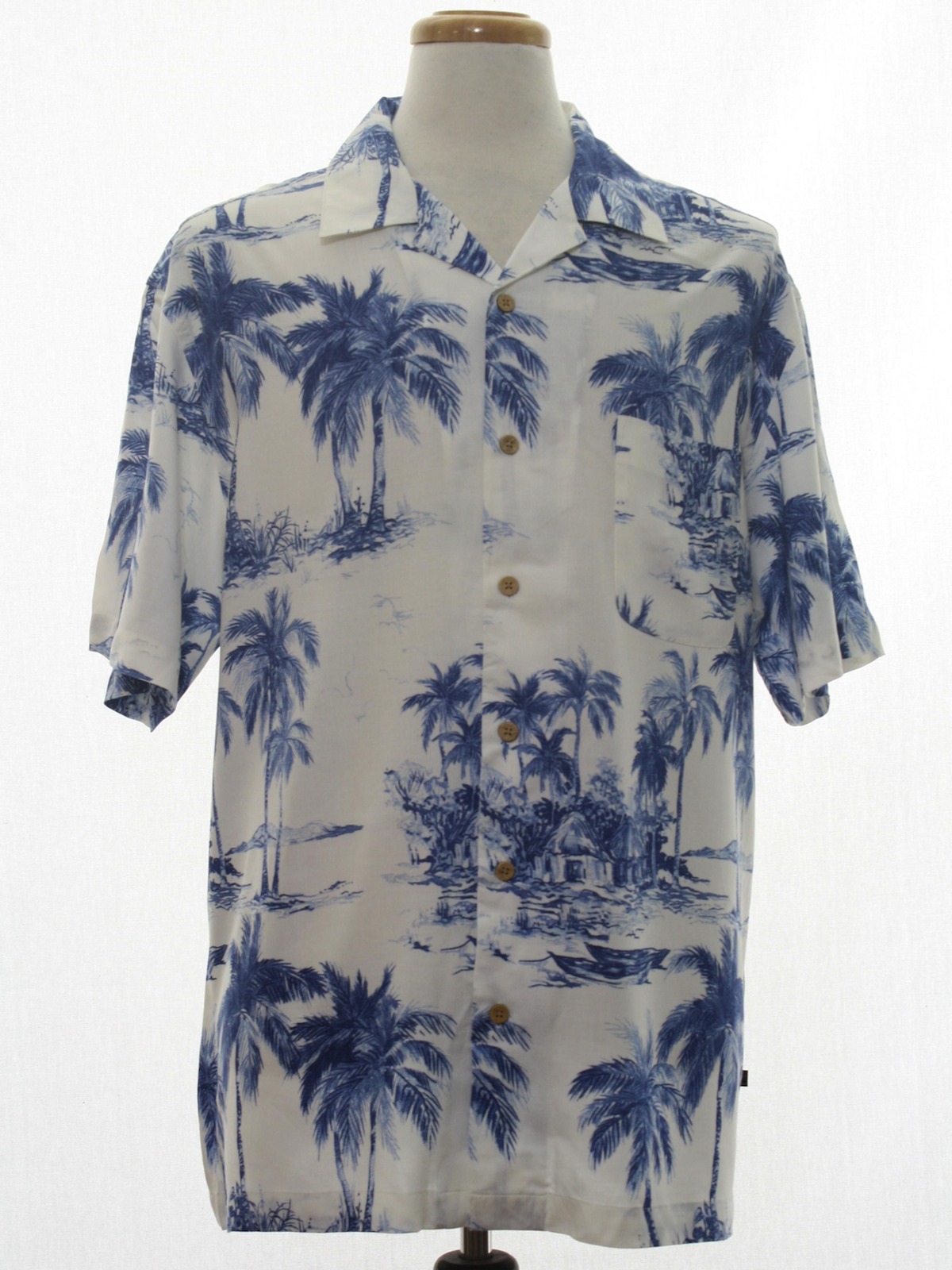 Retro 90s Hawaiian Shirt (Ocean Pacific) : 90s -Ocean Pacific- Mens ...