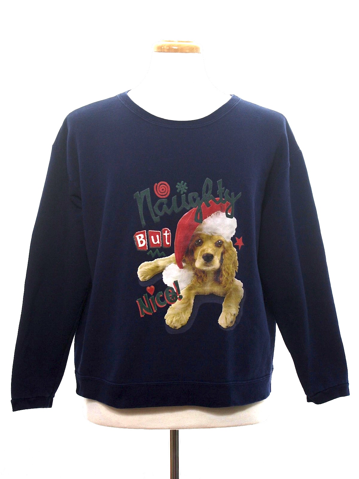Cocker Spaniel Green Adult Ugly Christmas Sweater Crew Neck Sweatshirt Cocker Spaniel Green Adult Ugly Christmas Sweater Crew Neck Sweatshirt