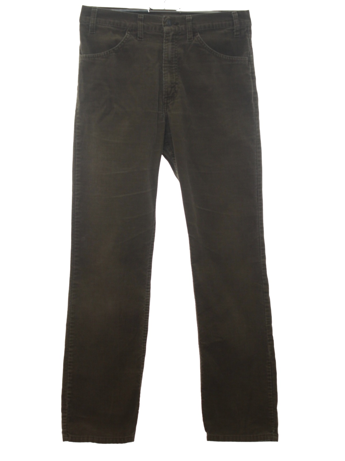 Retro 1980s Pants: 80s -Levis- Mens light brown cotton and polyester ...