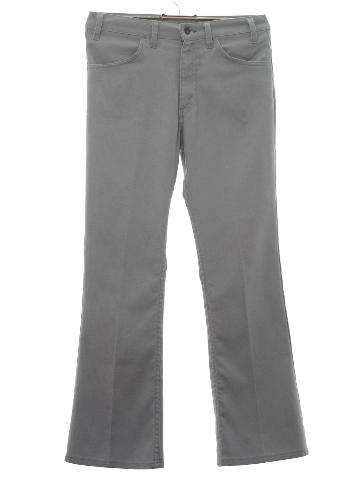 Levis 70's Vintage Flared Pants / Flares: 70s -Levis- Mens grey cotton ...