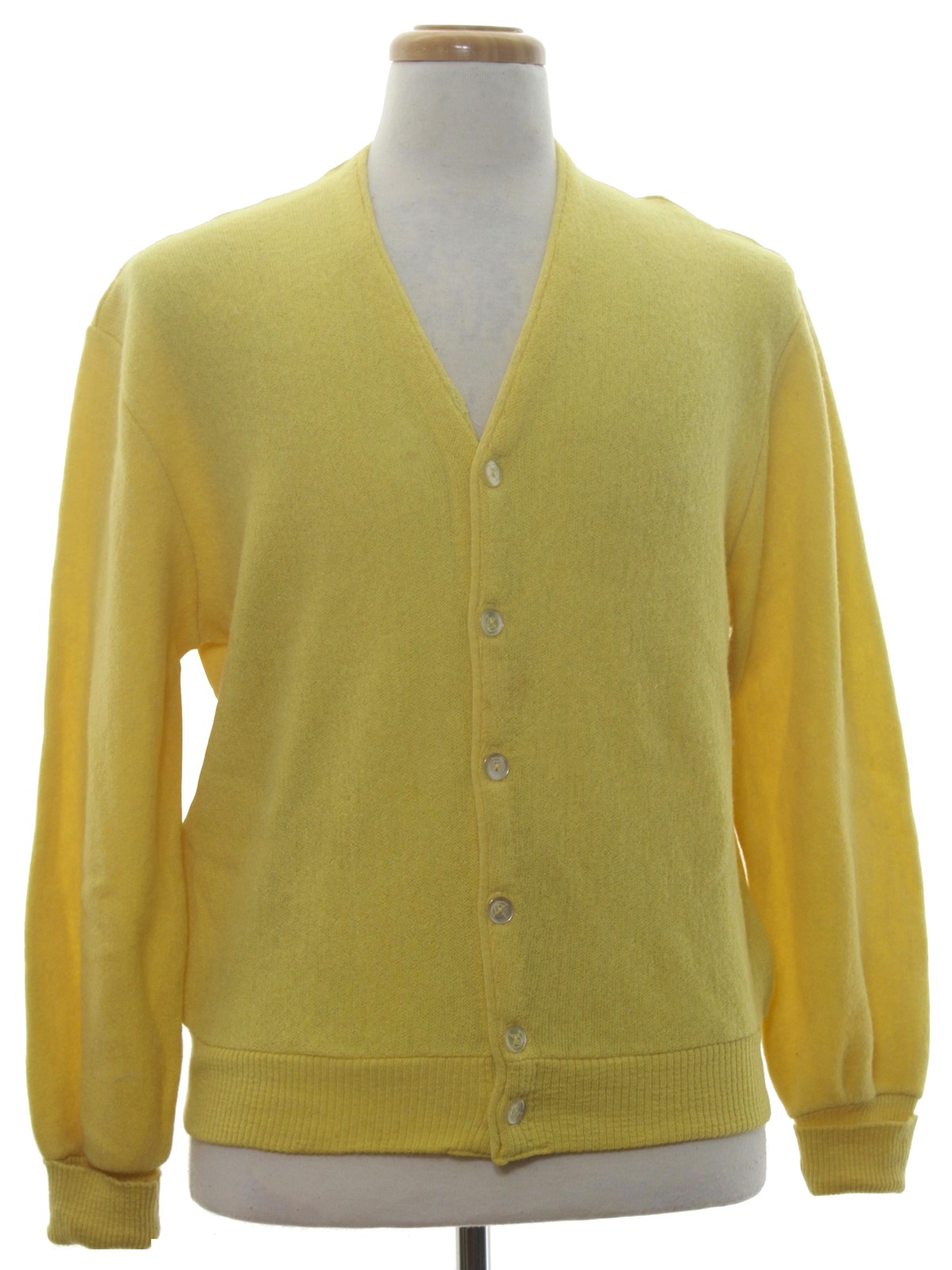1980's Vintage Arnold Palmer Caridgan Sweater: 80s -Arnold Palmer- Mens ...