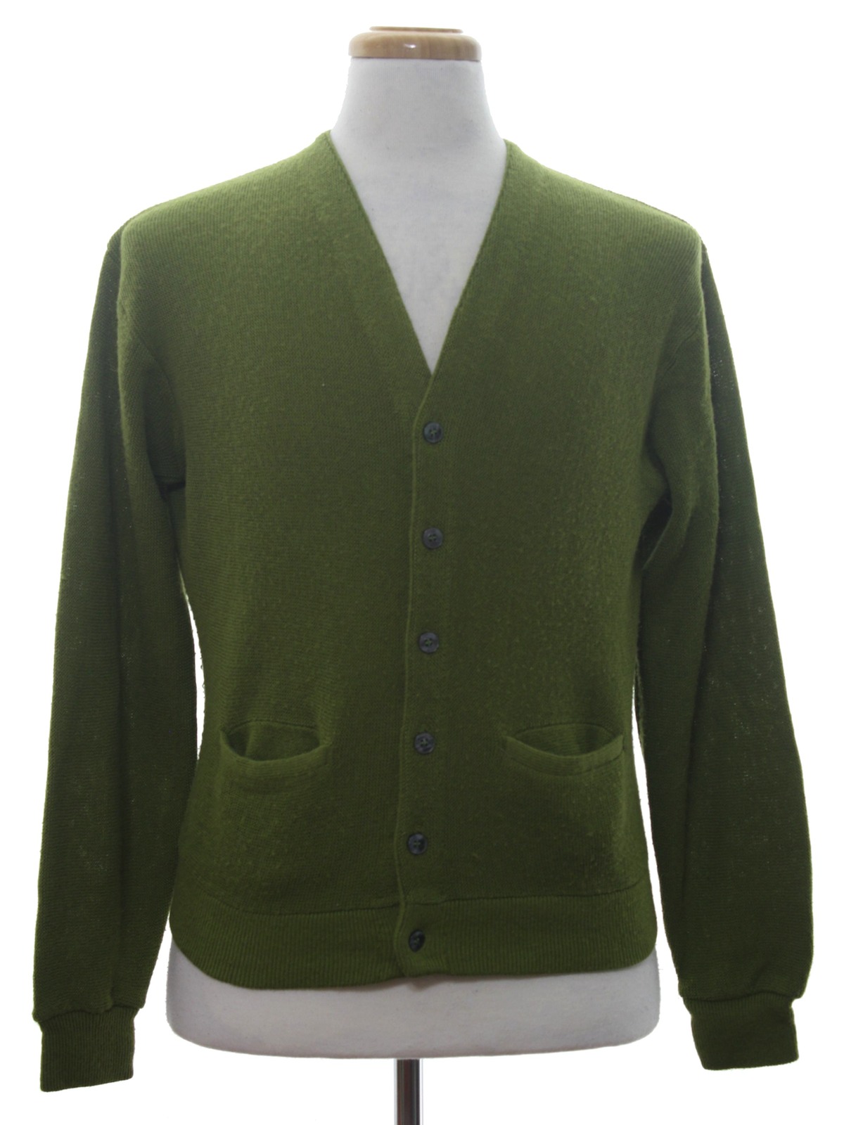 Retro 1970's Caridgan Sweater (Hanes Pros Choice) : 70s -Hanes Pros ...