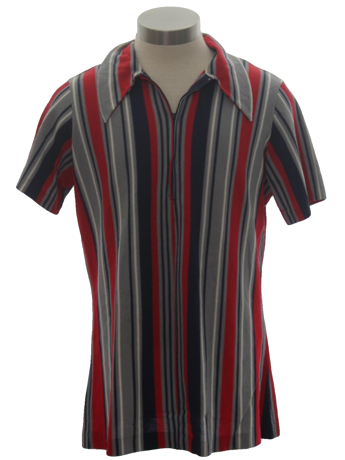 70's style collared shirts