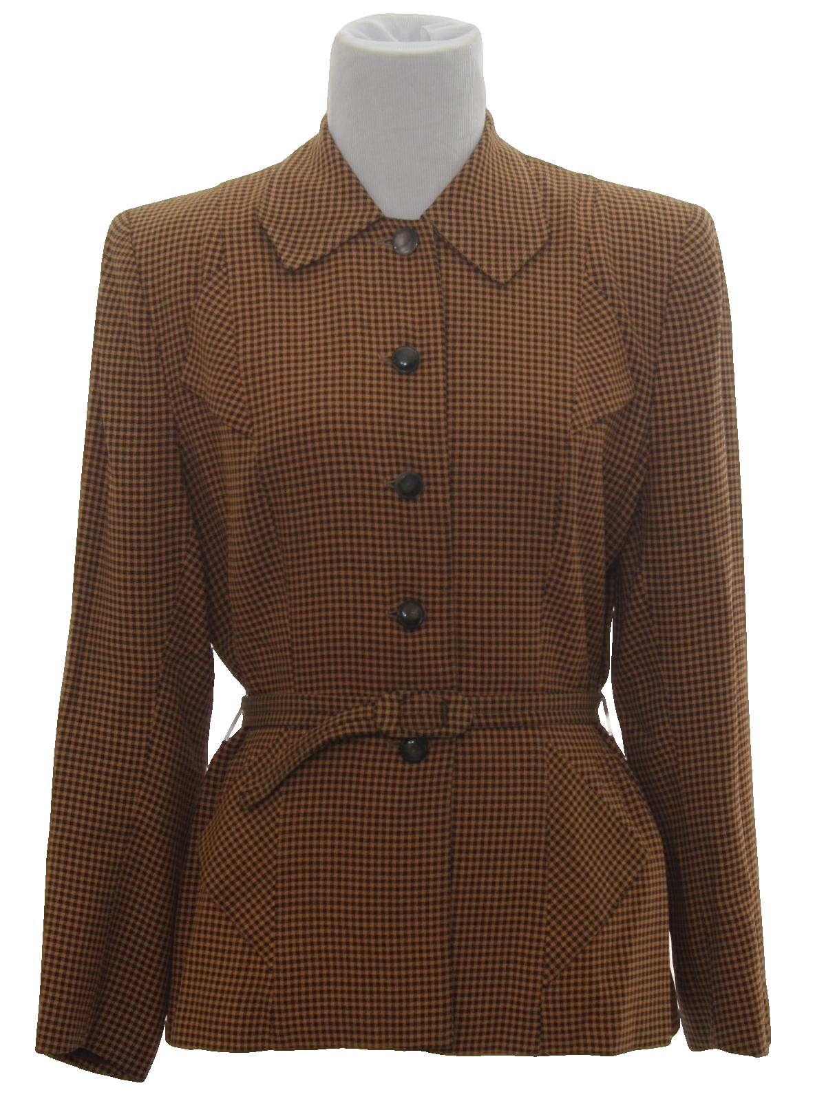 1940's Vintage Balaban Jacket: Mid 40s -Balaban-Altman- Womens light ...