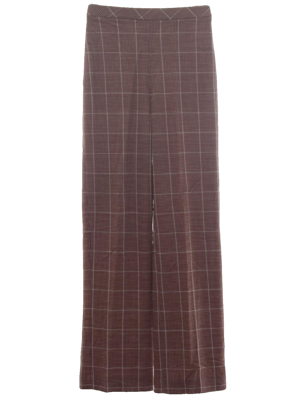white stag knit pants
