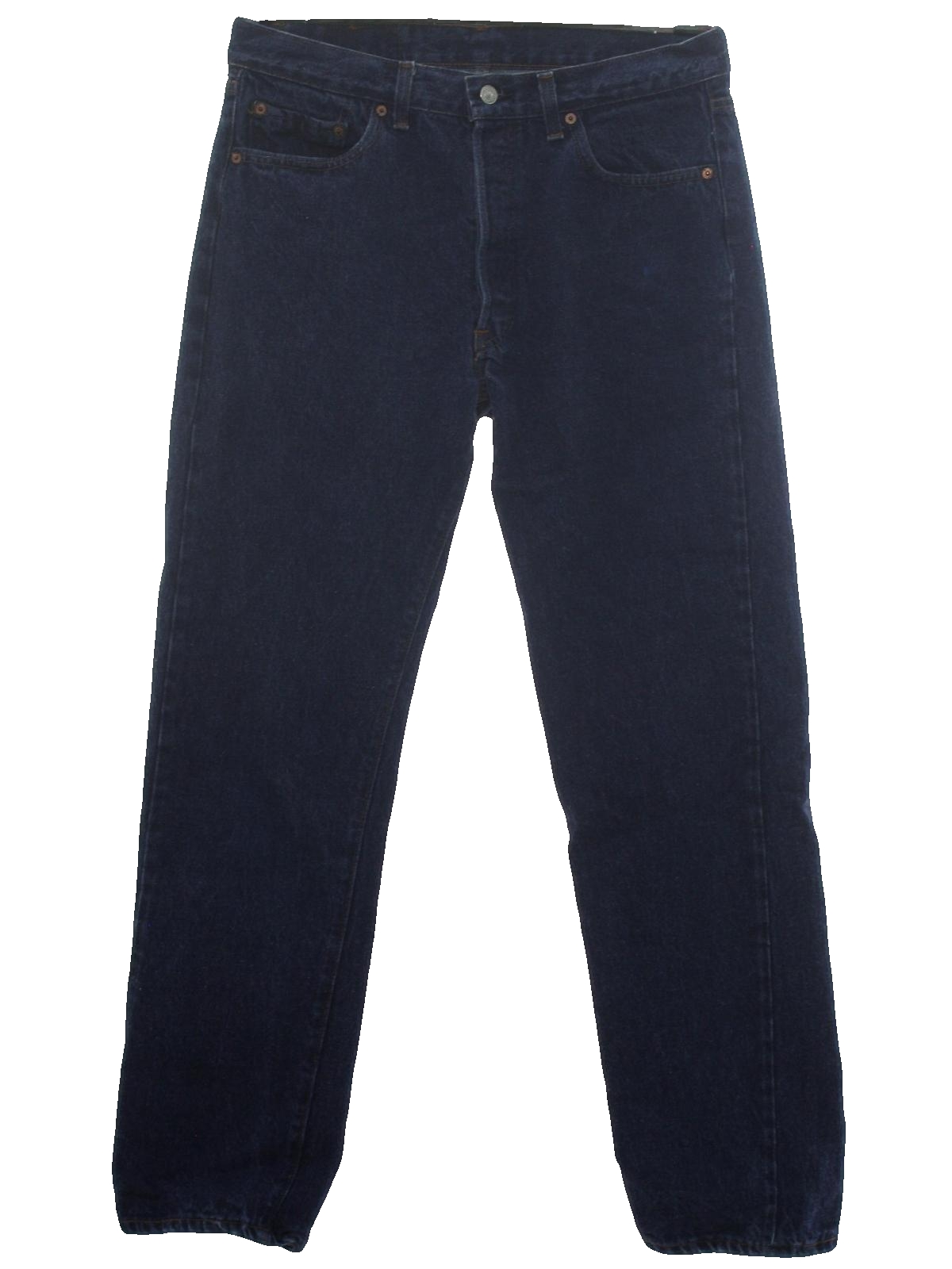 80's Vintage Pants: 80s -Levis 501 0115 Made in USA- Mens dark
