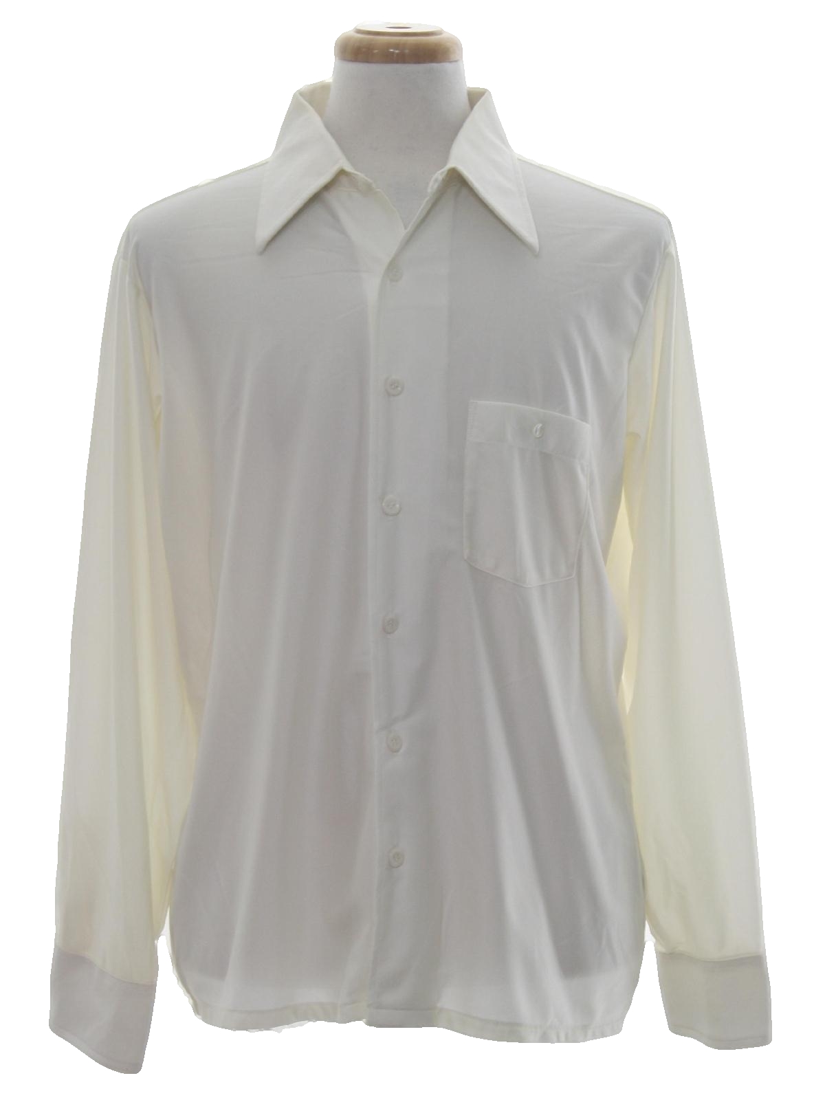 70's Arrow Disco Shirt: 70s -Arrow- Mens white background Quiana nylon ...
