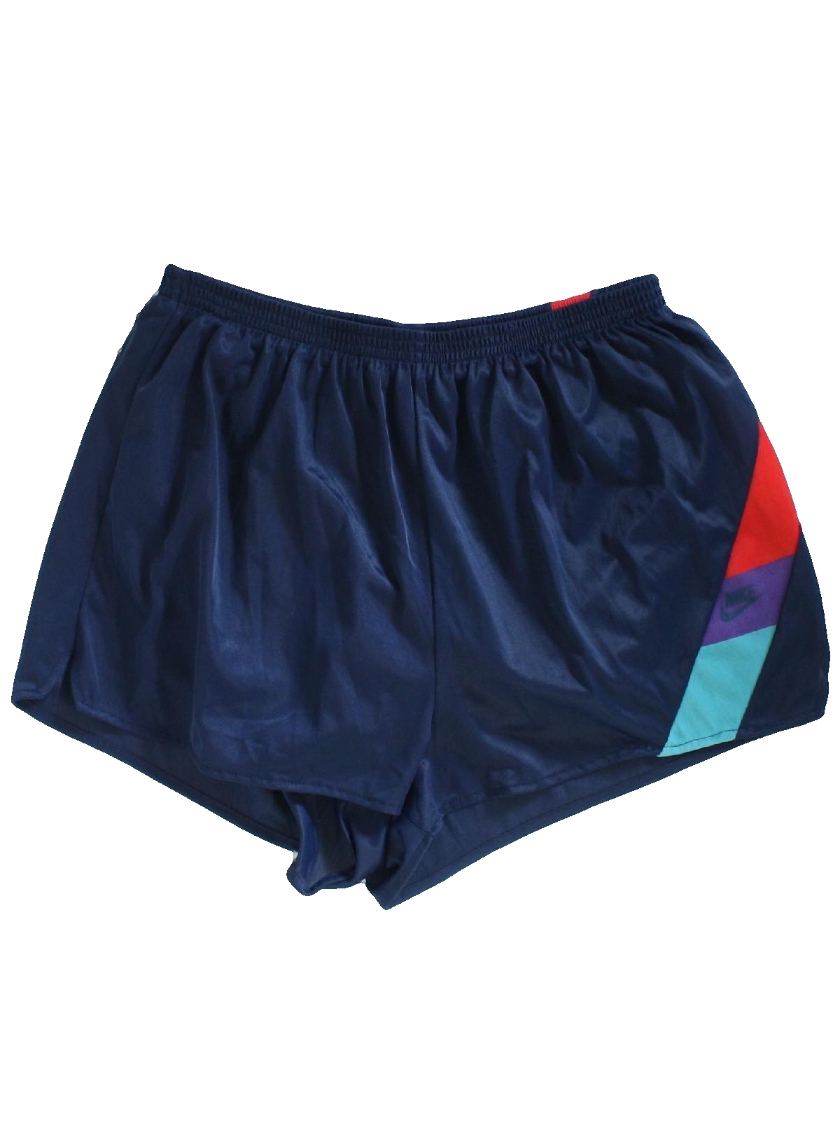 Retro 1980's Shorts (Nike) : 80s -Nike- Mens midnight blue background ...