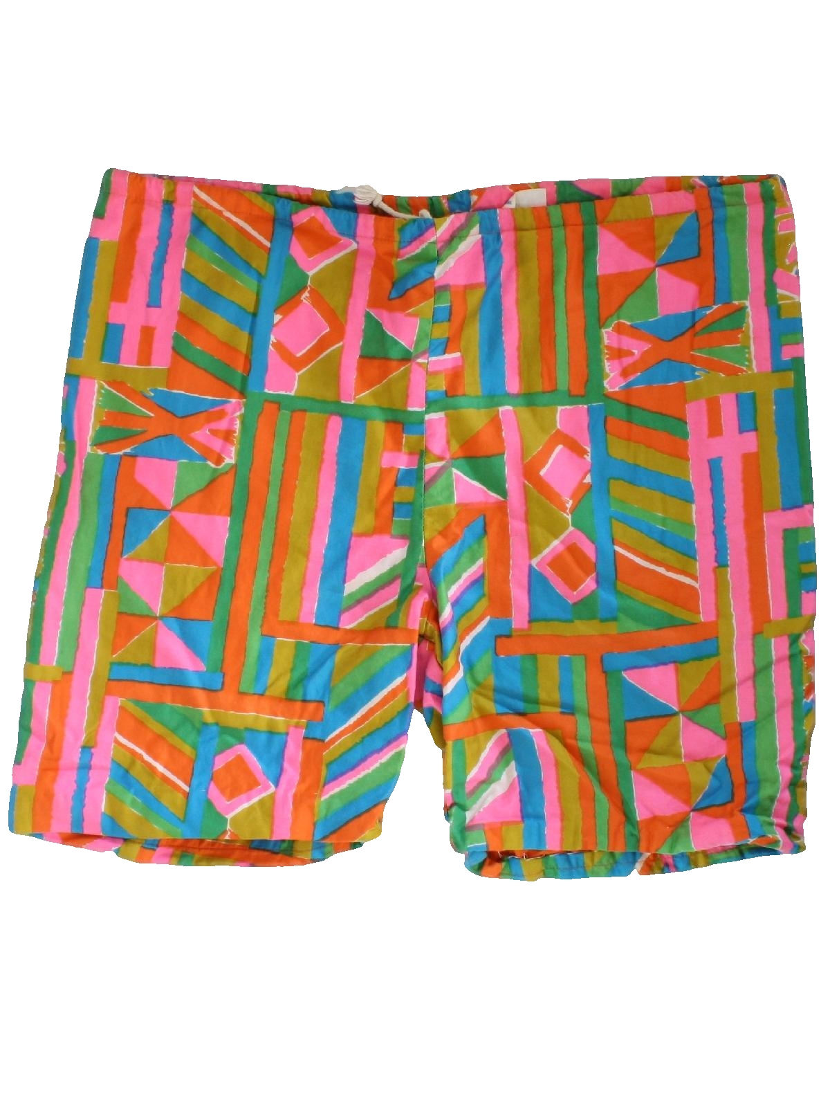 Sixties Towncraft Shorts: 60s -Towncraft- Mens bright pink, orange ...