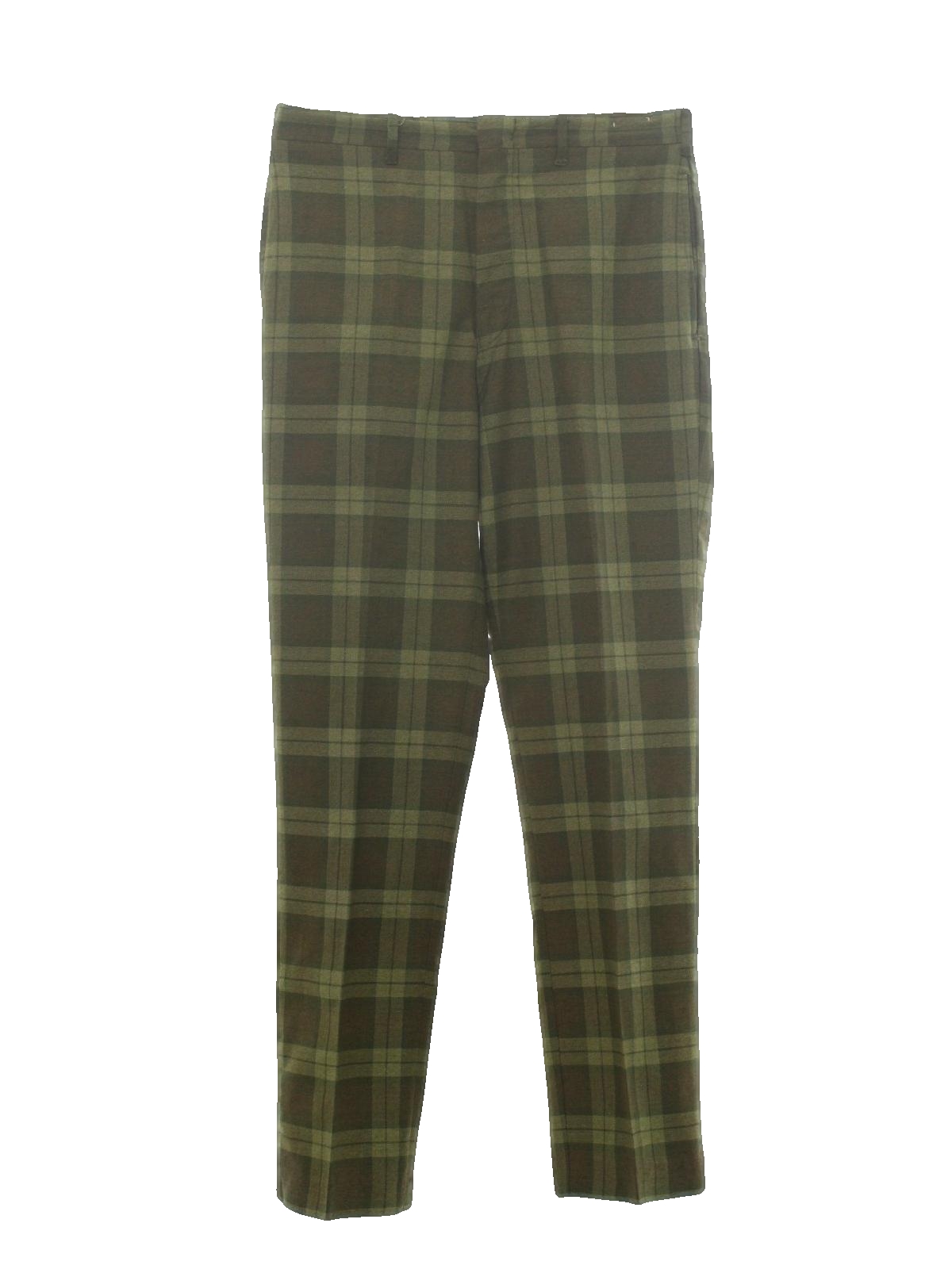 olive green plaid pants