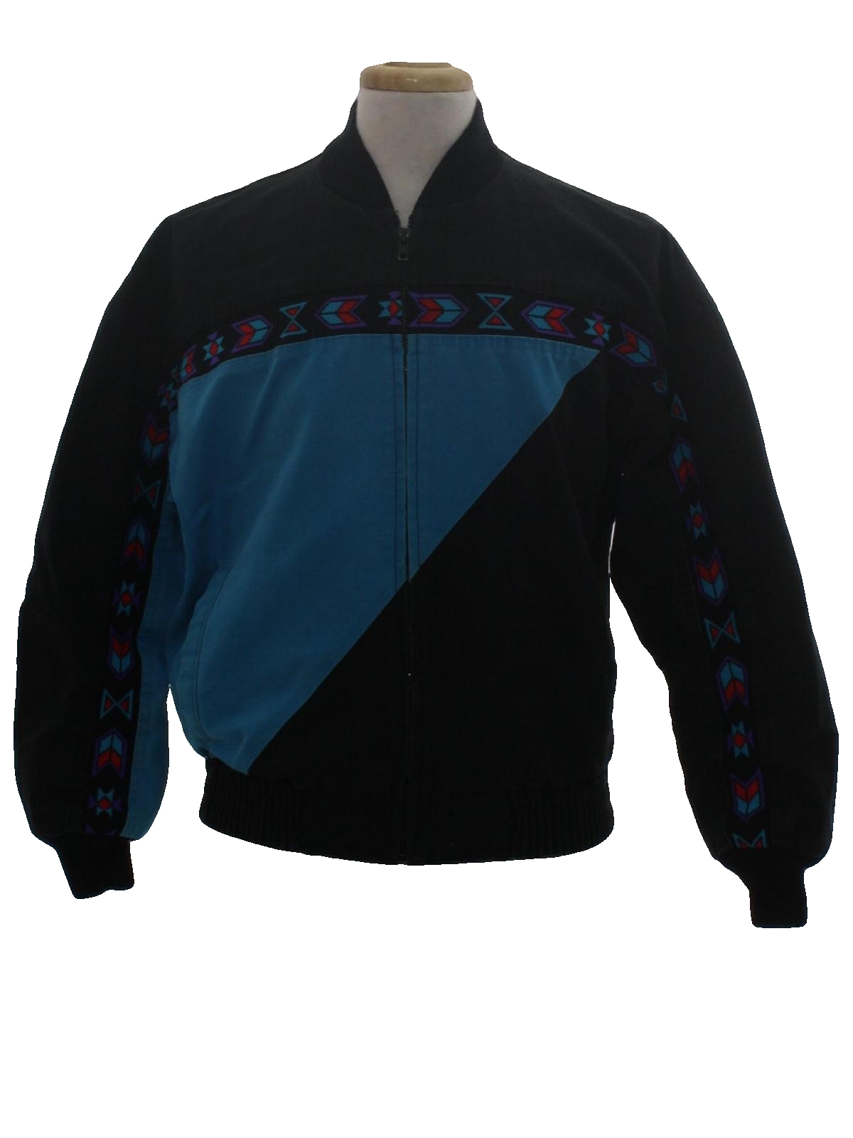 1980's Vintage David James Jacket: 80s -David James- Mens black and ...