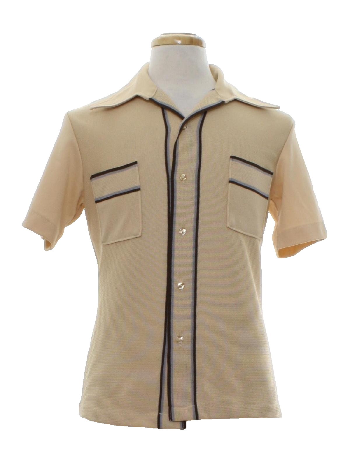 Vintage Mr California Seventies Knit Shirt: 70s -Mr California- Mens ...