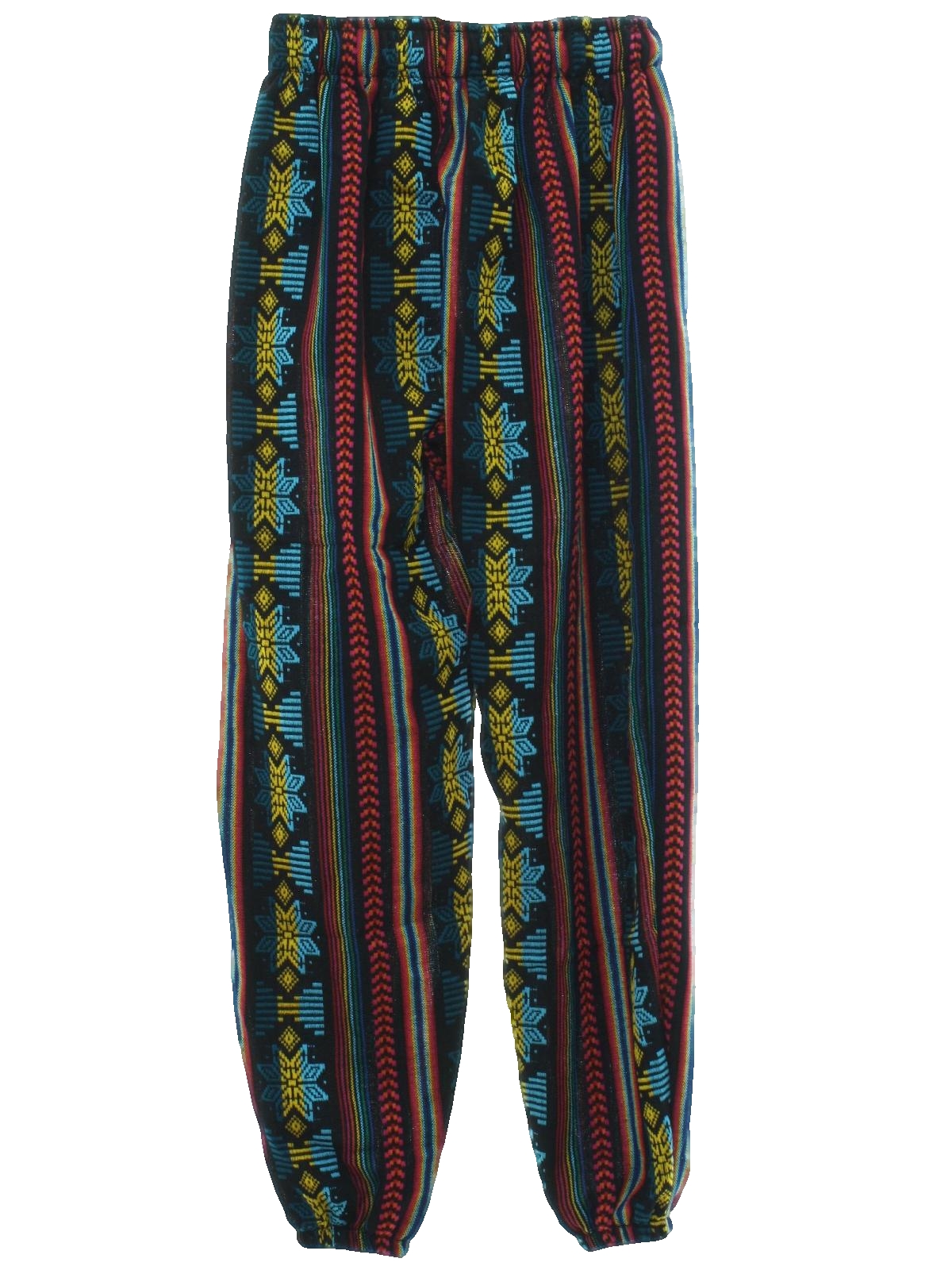 colourful striped pants