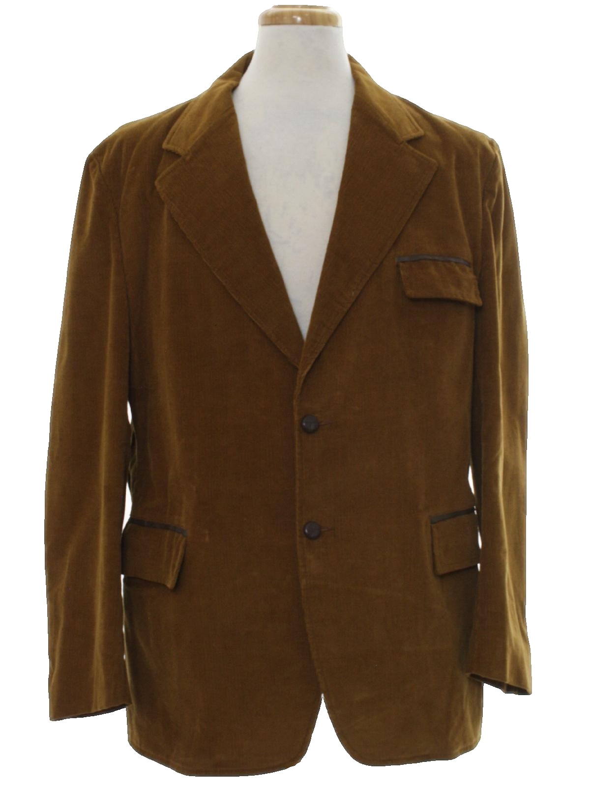Brad Whitney 70's Vintage Jacket: 70s -Brad Whitney- Mens light brown ...