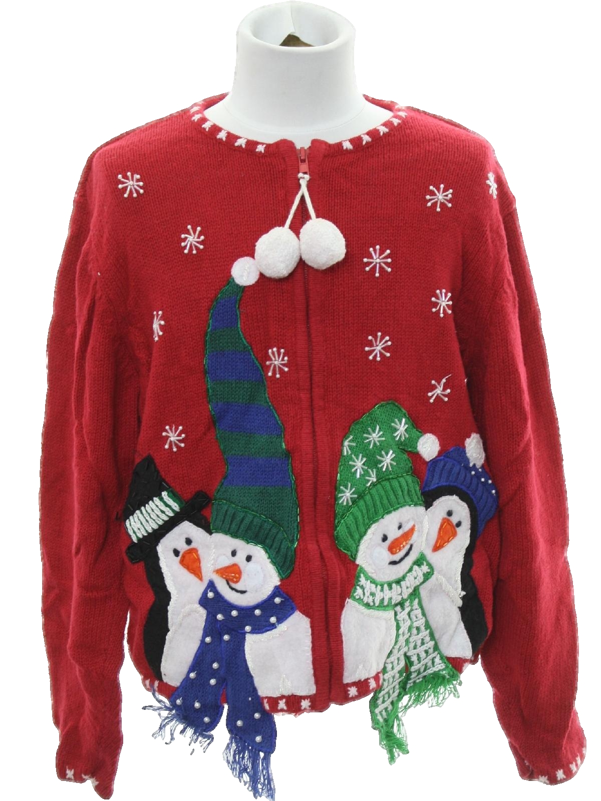 Womens or girls ugly christmas sweater heirloom collectibles petite